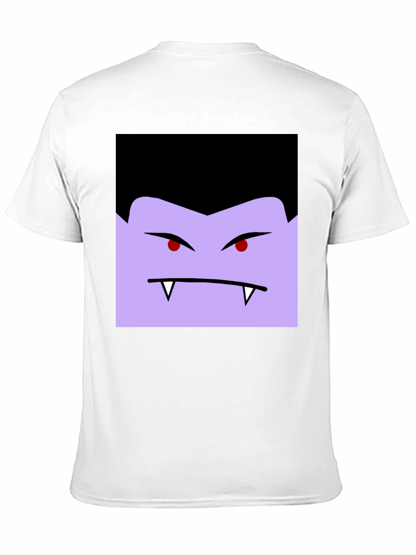 Vampire Face Graphic Black T-Shirt
