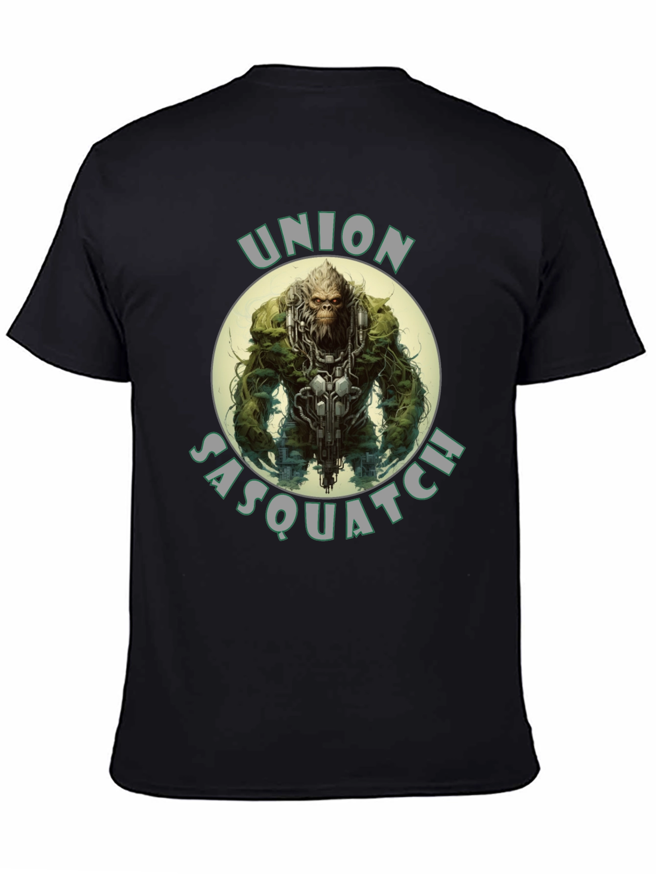 Union Sasquatch Graphic T-Shirt - Black