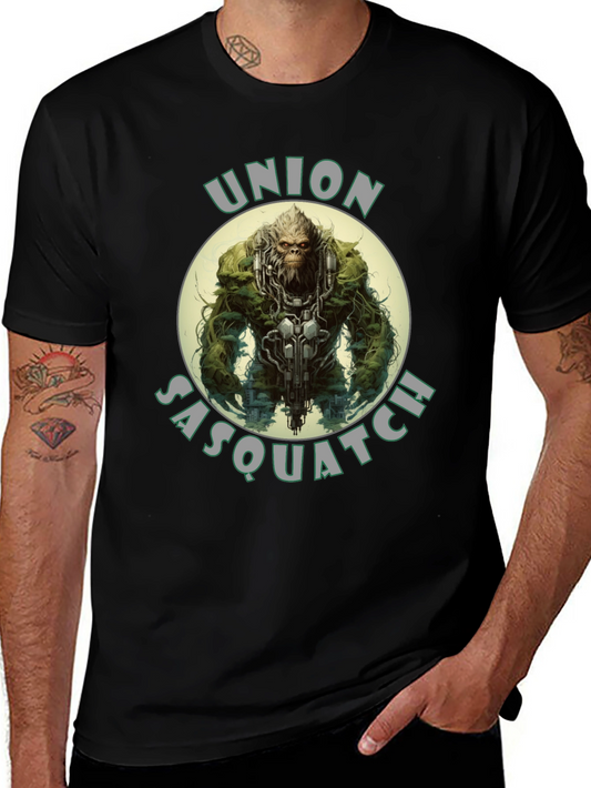 Union Sasquatch Graphic T-Shirt - Black