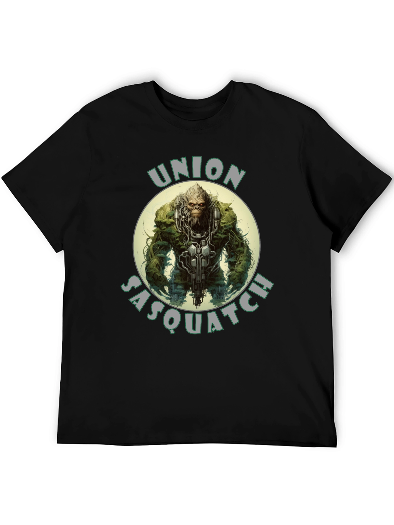 Union Sasquatch Graphic T-Shirt - Black