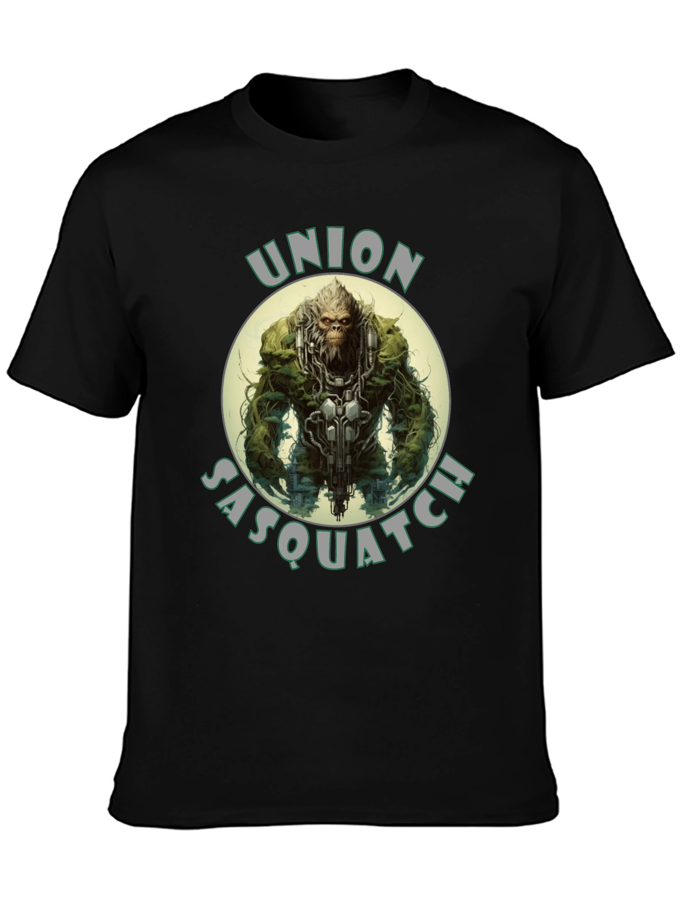Union Sasquatch Graphic T-Shirt - Black