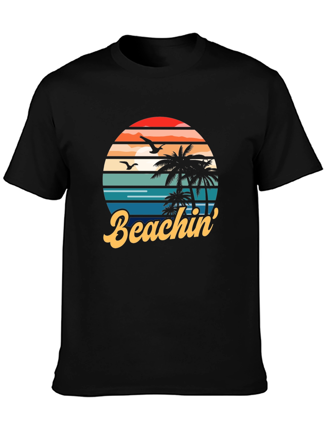 Beachin Retro Graphic T-Shirt