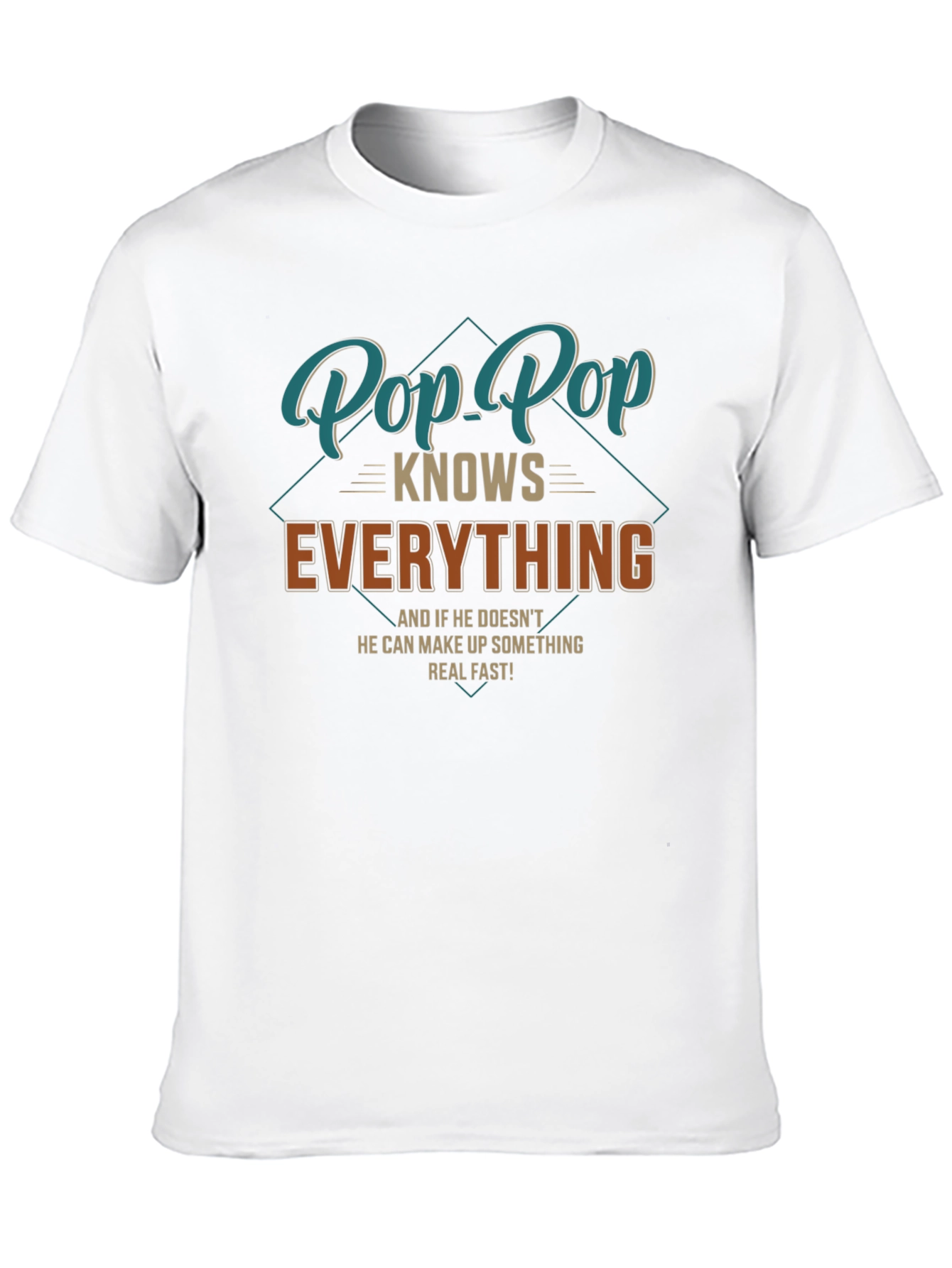 Pop-Pop Knows Everything T-Shirt