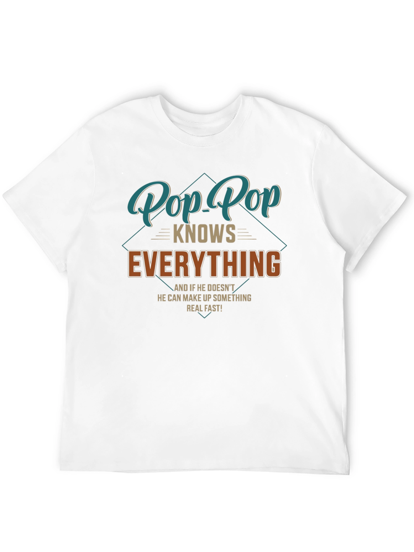 Pop-Pop Knows Everything T-Shirt