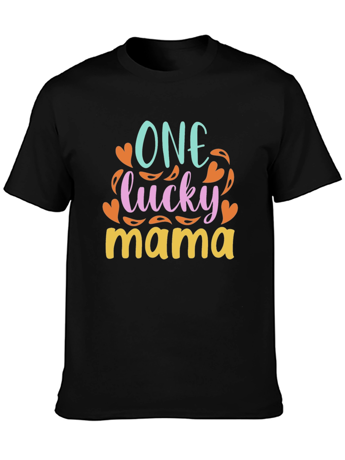 One Lucky Mama T-Shirt - Cute Mothers Day Gift