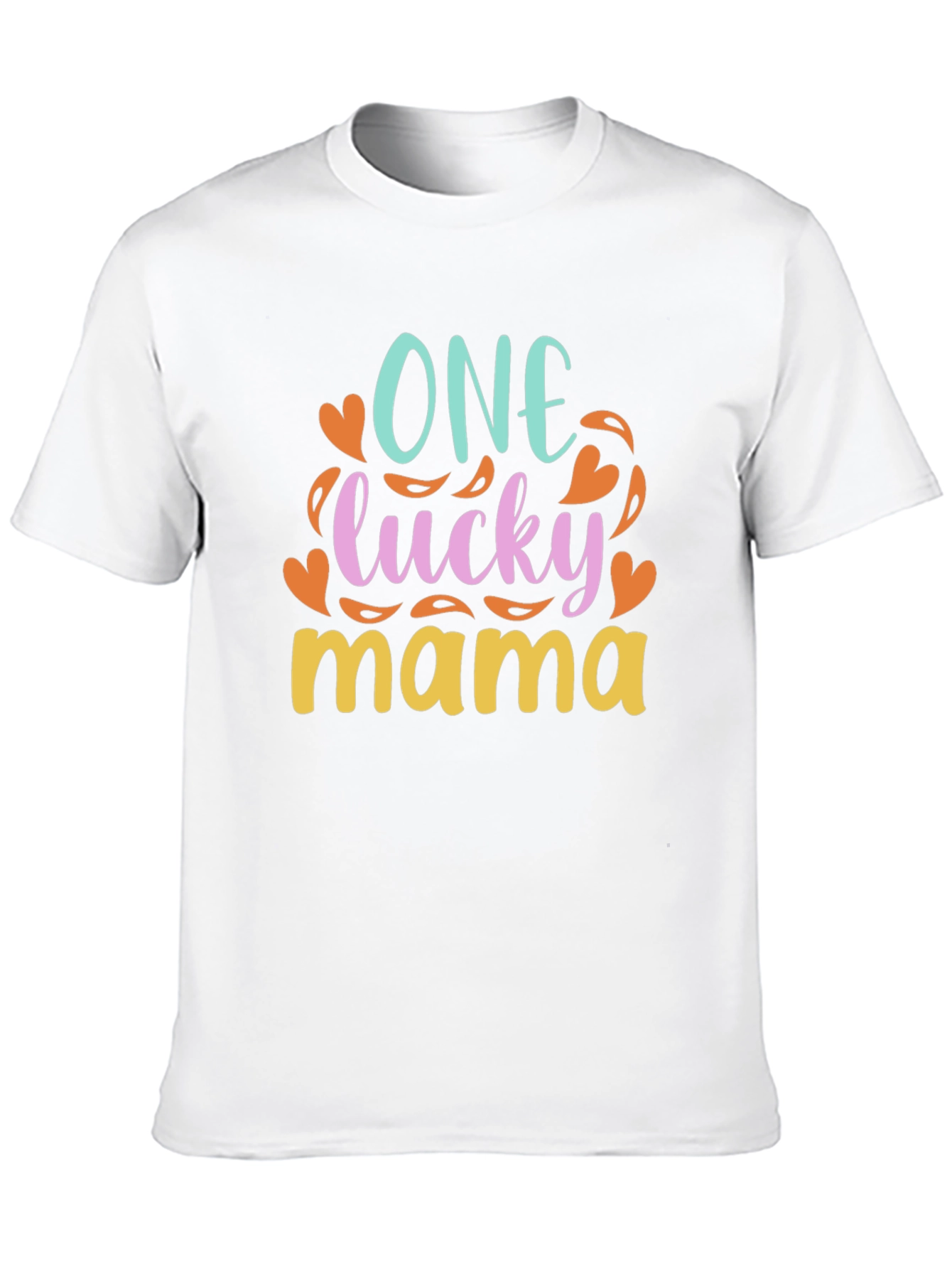 One Lucky Mama T-Shirt - Cute Mothers Day Gift