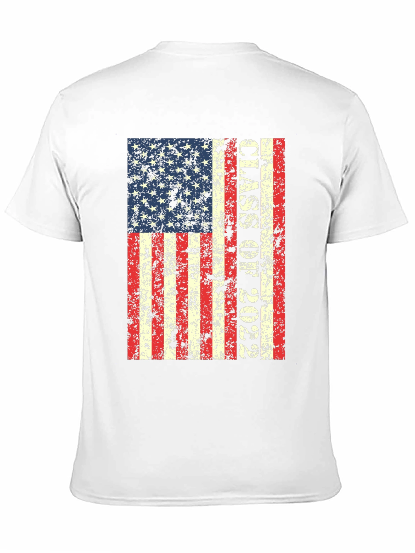 American Flag Class of 2022 Graphic Tee