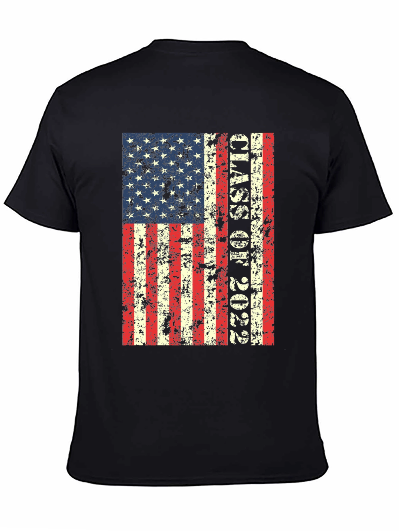 American Flag Class of 2022 Graphic Tee