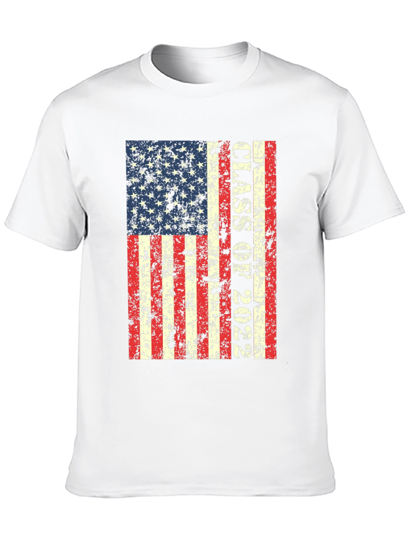 American Flag Class of 2022 Graphic Tee