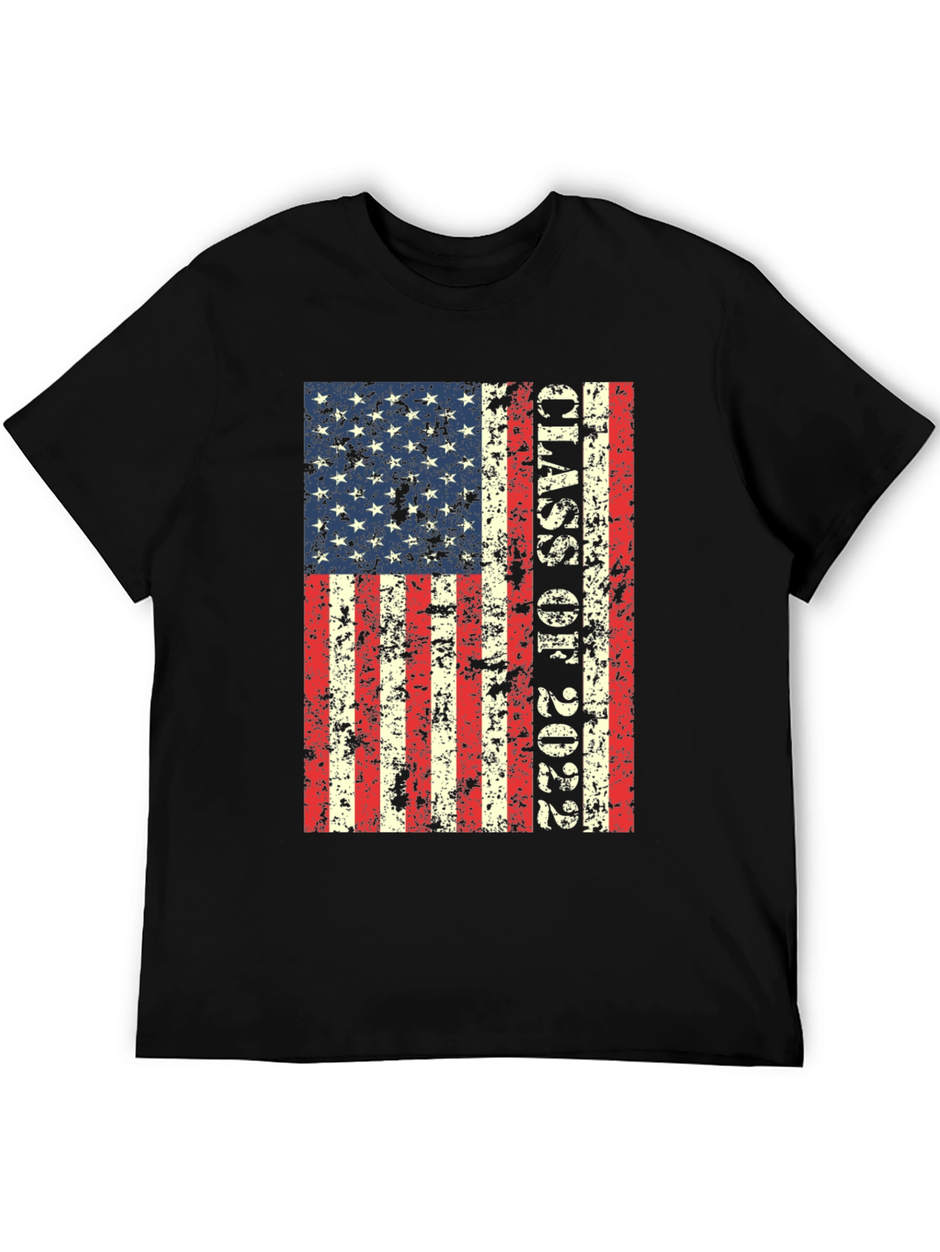 American Flag Class of 2022 Graphic Tee