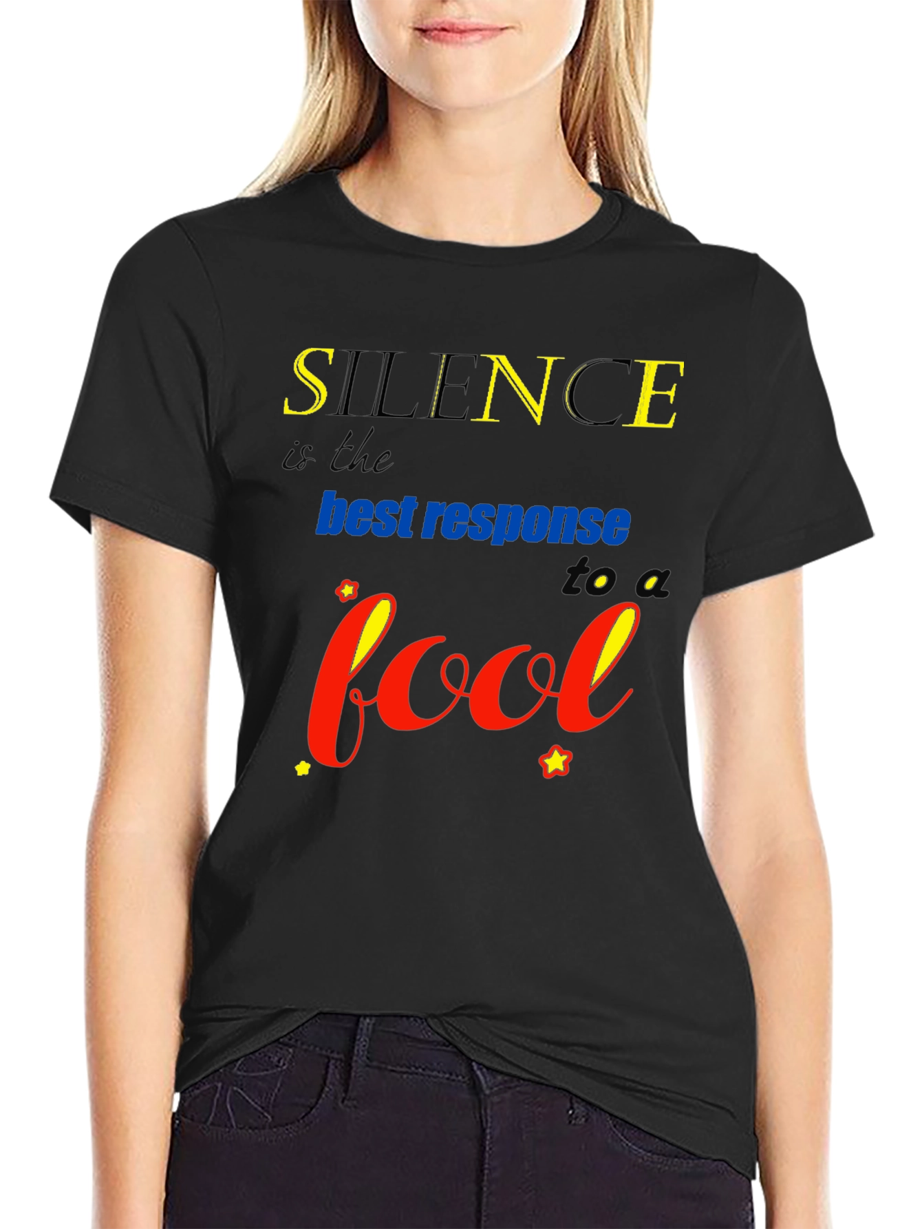Silence is the Best Response Tee