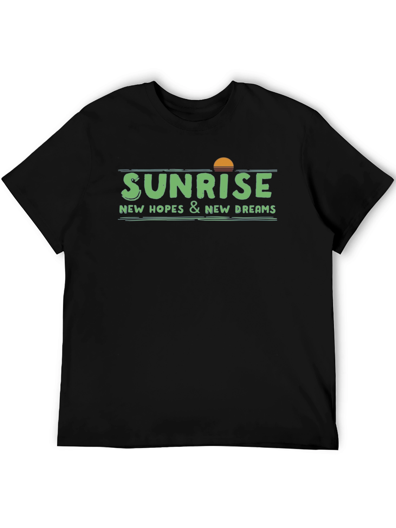 Sunrise New Hopes Graphic Tee - Black