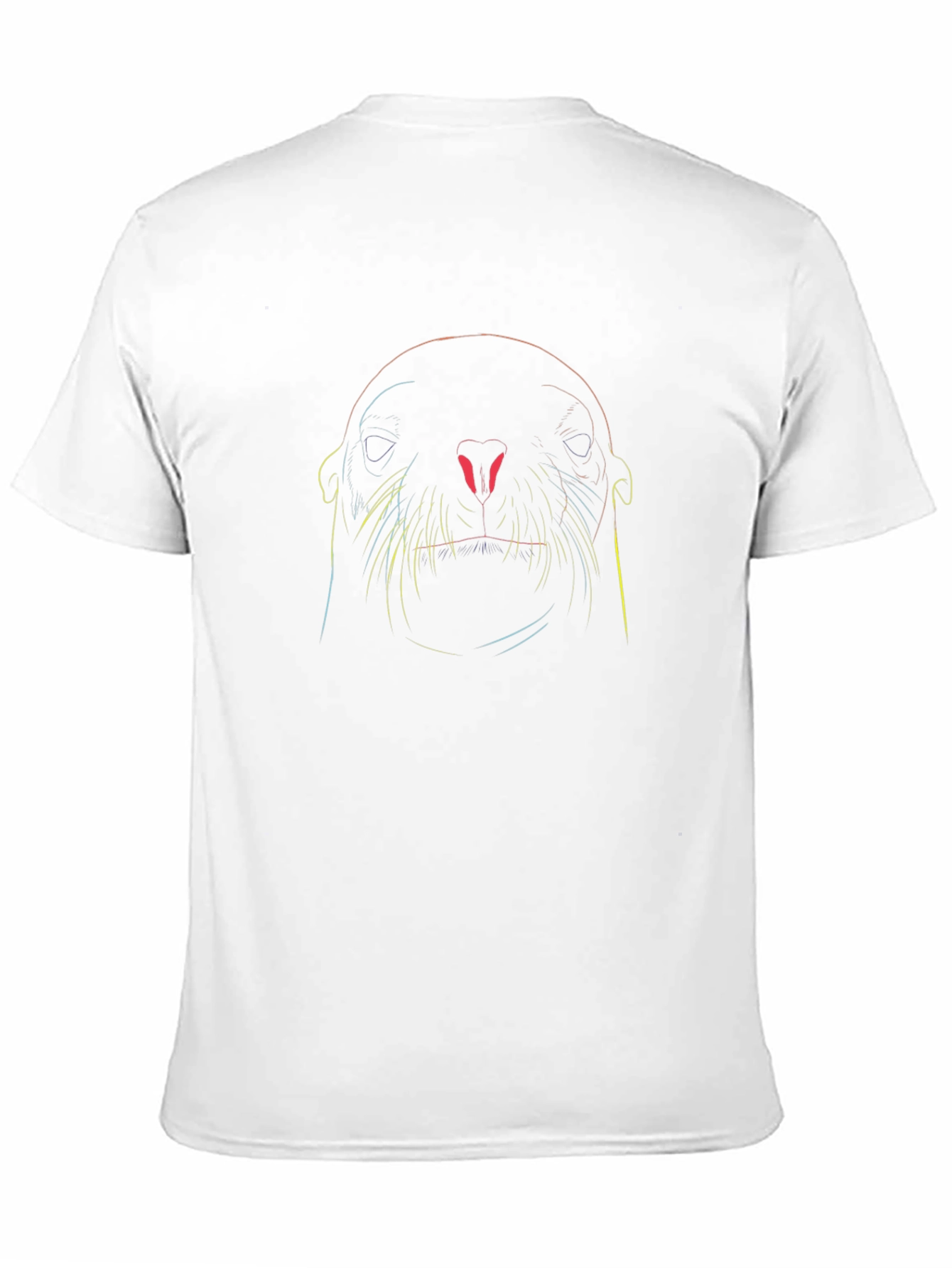 Abstract Sea Lion Graphic Tee