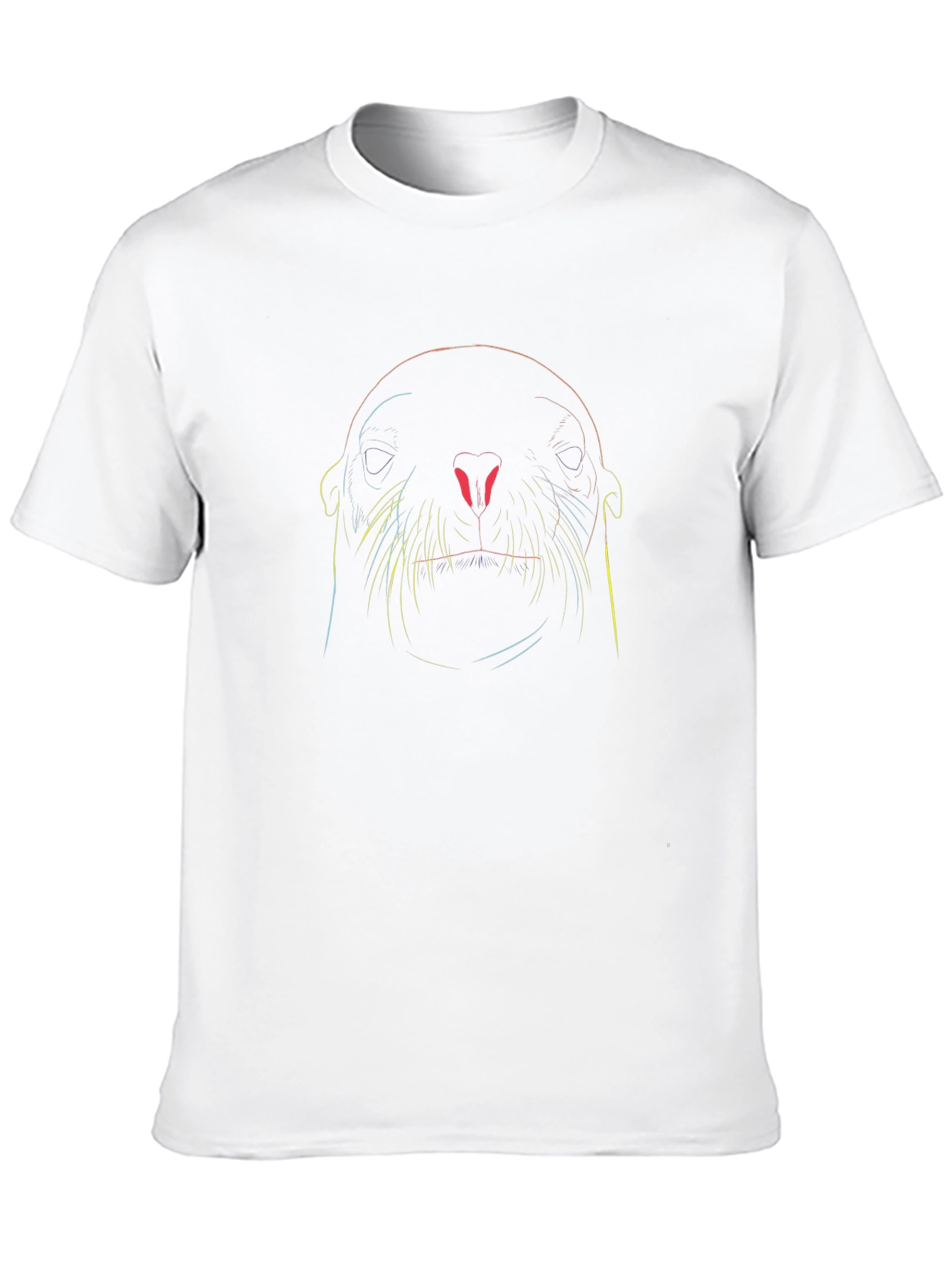 Abstract Sea Lion Graphic Tee