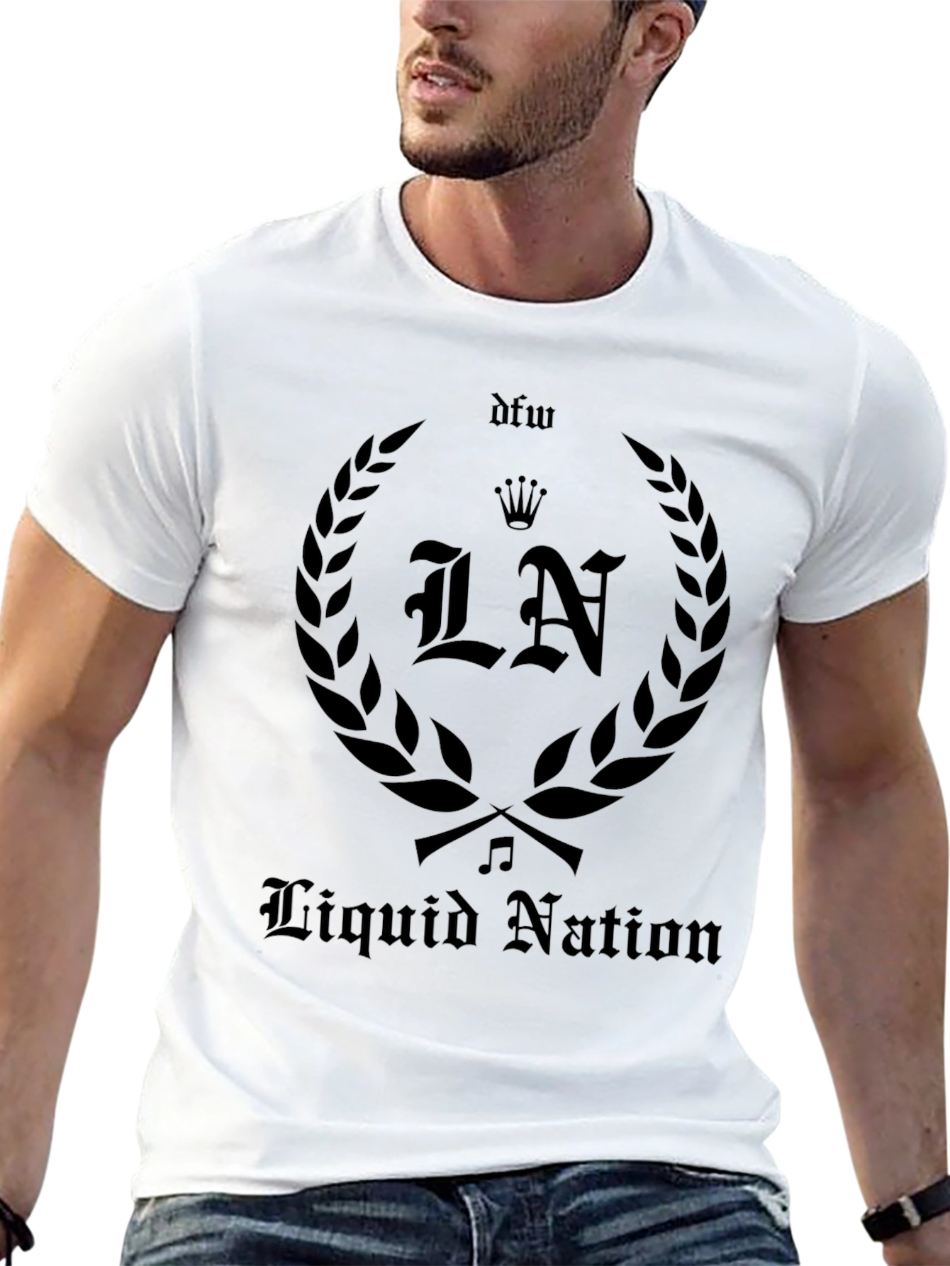 Liquid Nation Graphic Tee - Black
