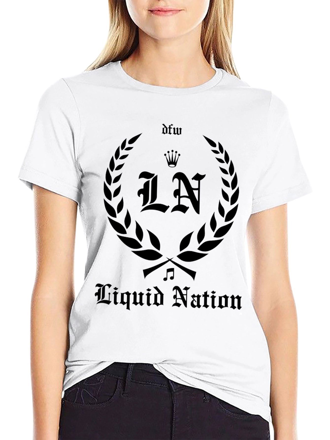 Liquid Nation Graphic Tee - Black