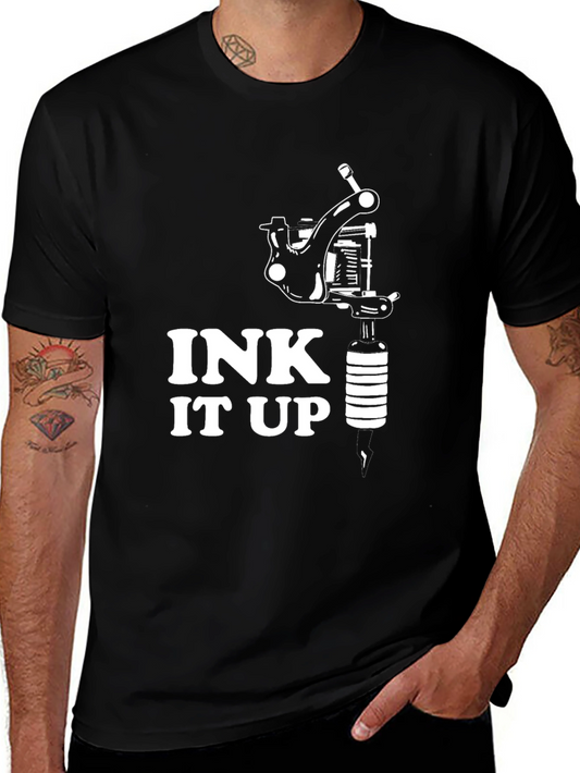 Ink It Up Tattoo T-Shirt - Black