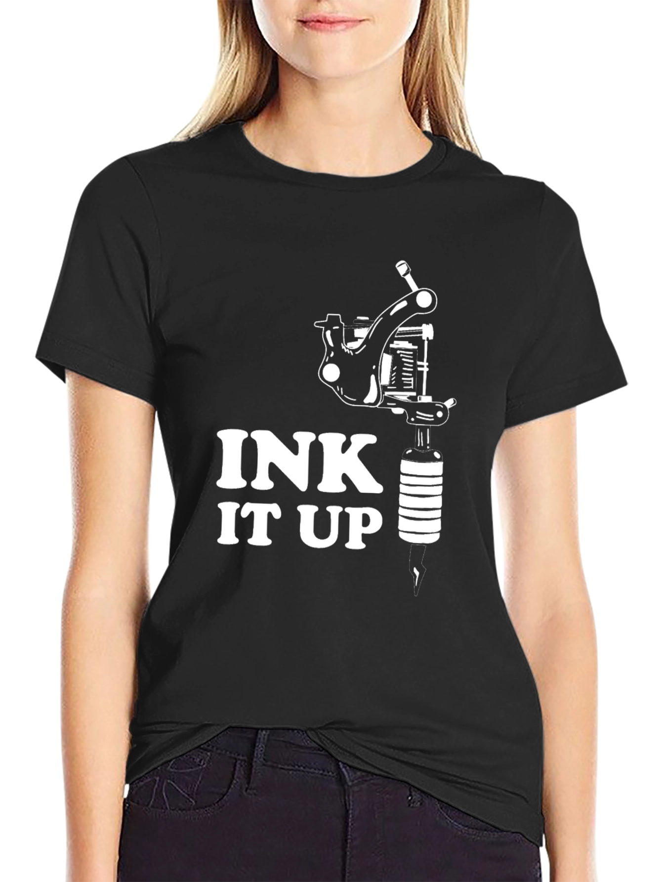 Ink It Up Tattoo T-Shirt - Black