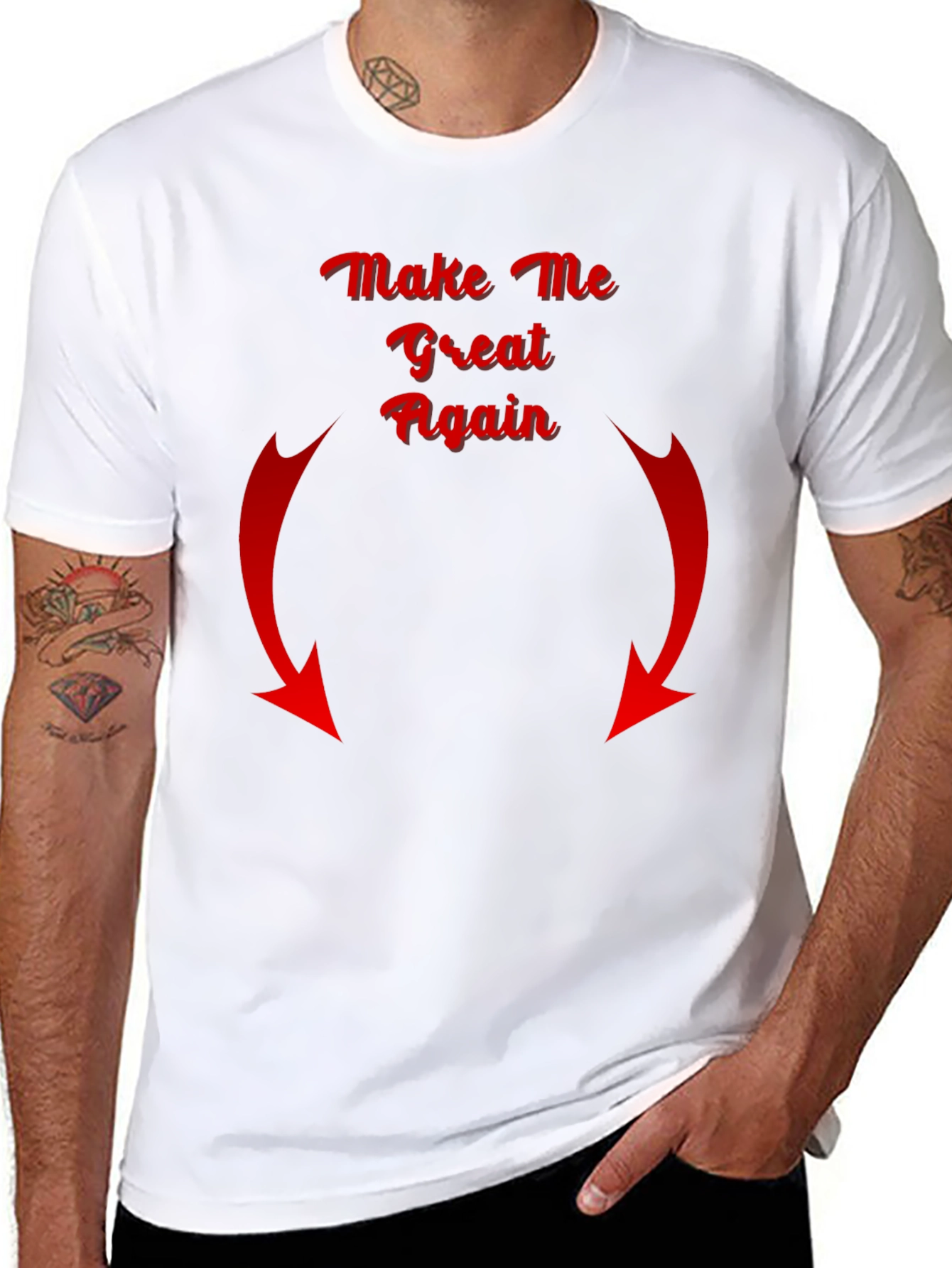 Make Me Great Again Black T-Shirt