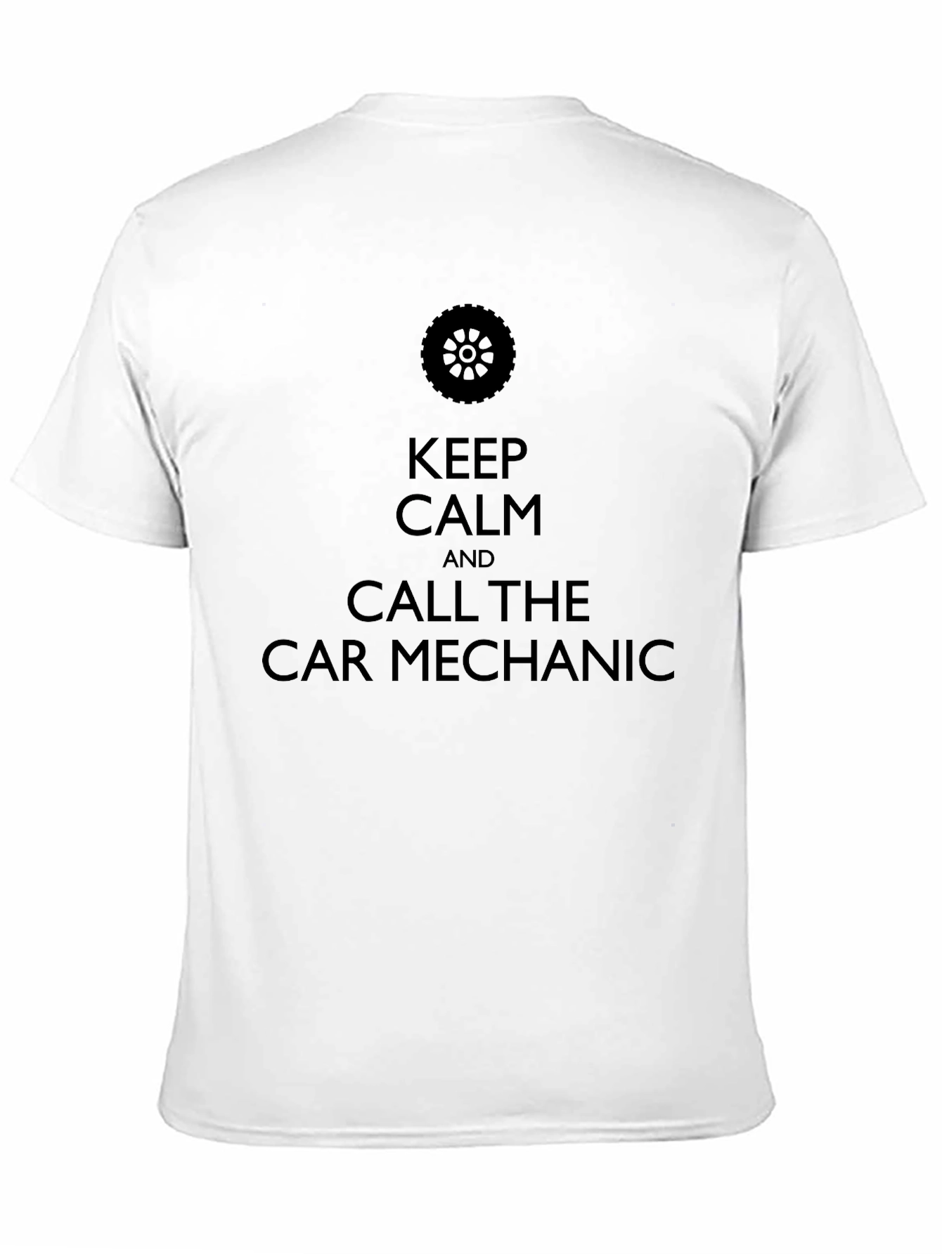 Keep Calm Car Mechanic Graphic Tee