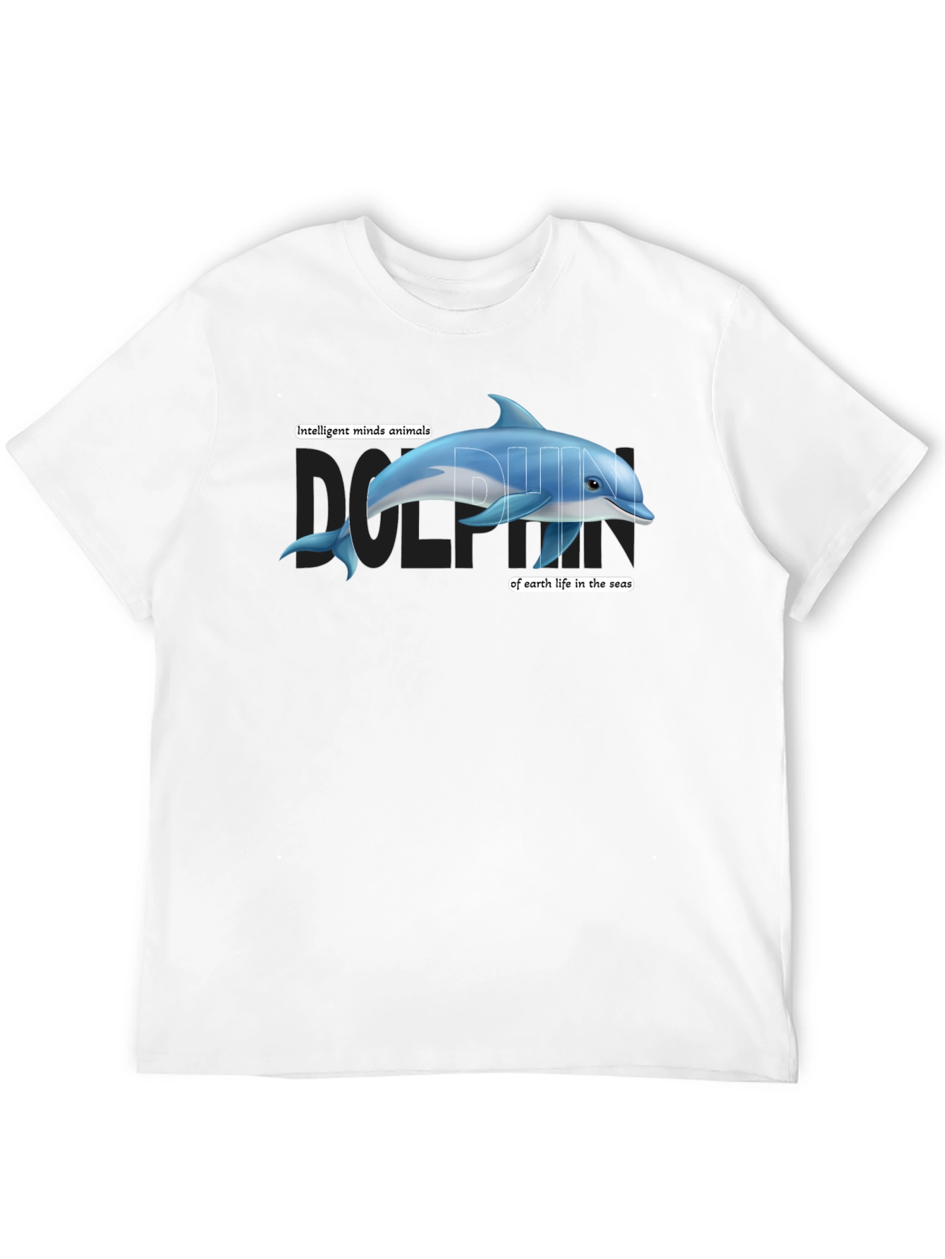 Dolphin Graphic Tee - Intelligent Minds Animals