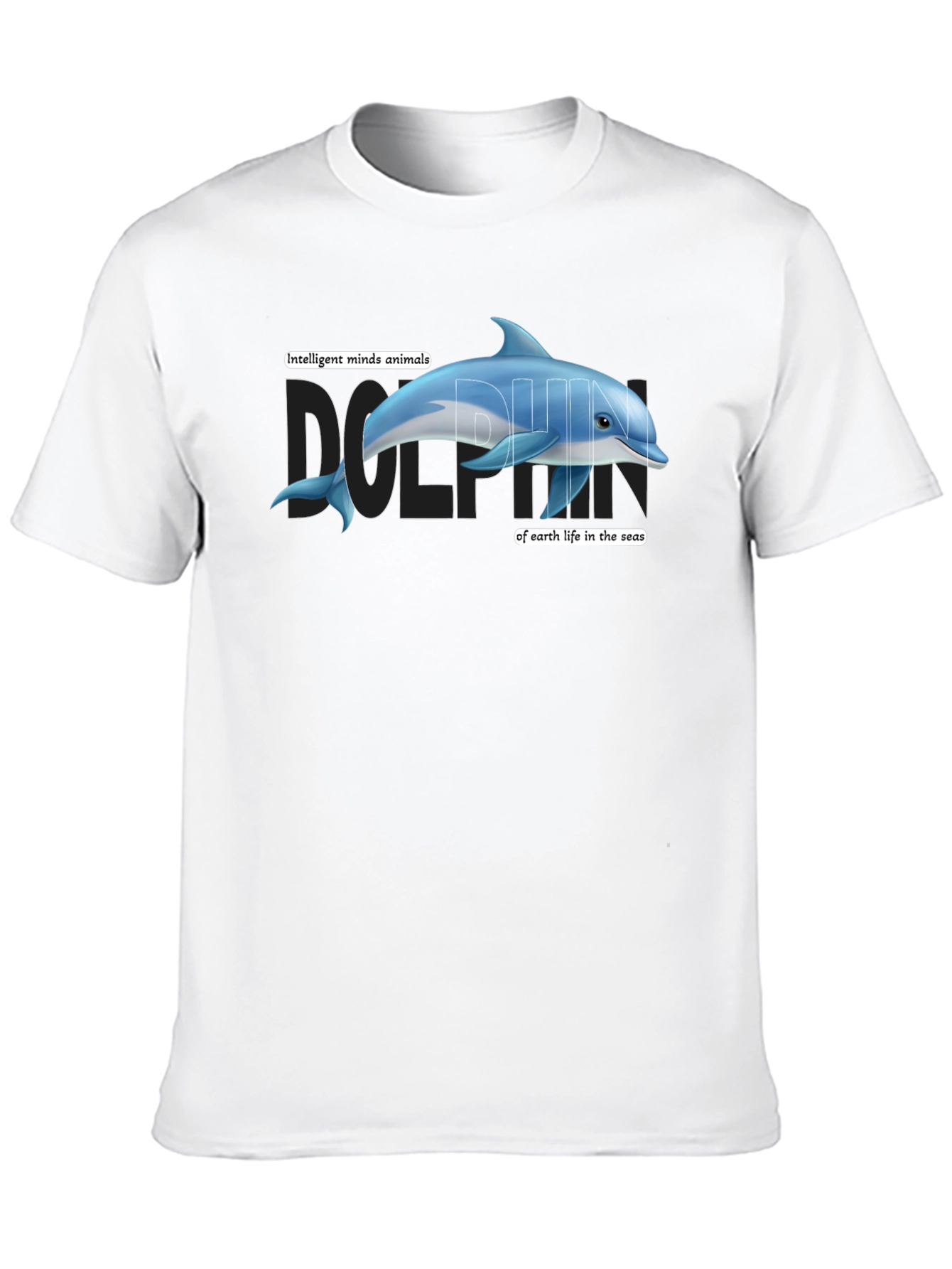 Dolphin Graphic Tee - Intelligent Minds Animals