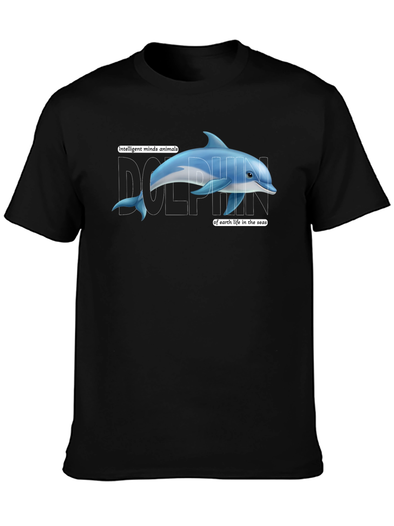 Dolphin Graphic Tee - Intelligent Minds Animals