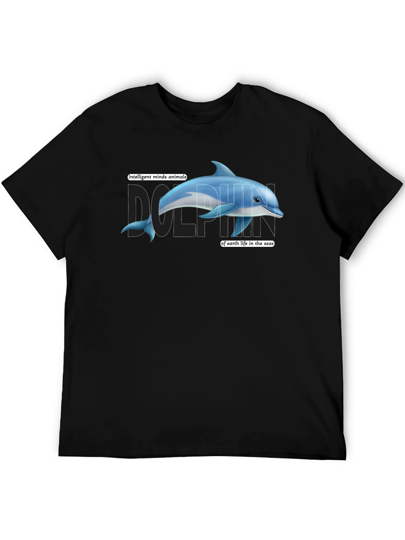 Dolphin Graphic Tee - Intelligent Minds Animals