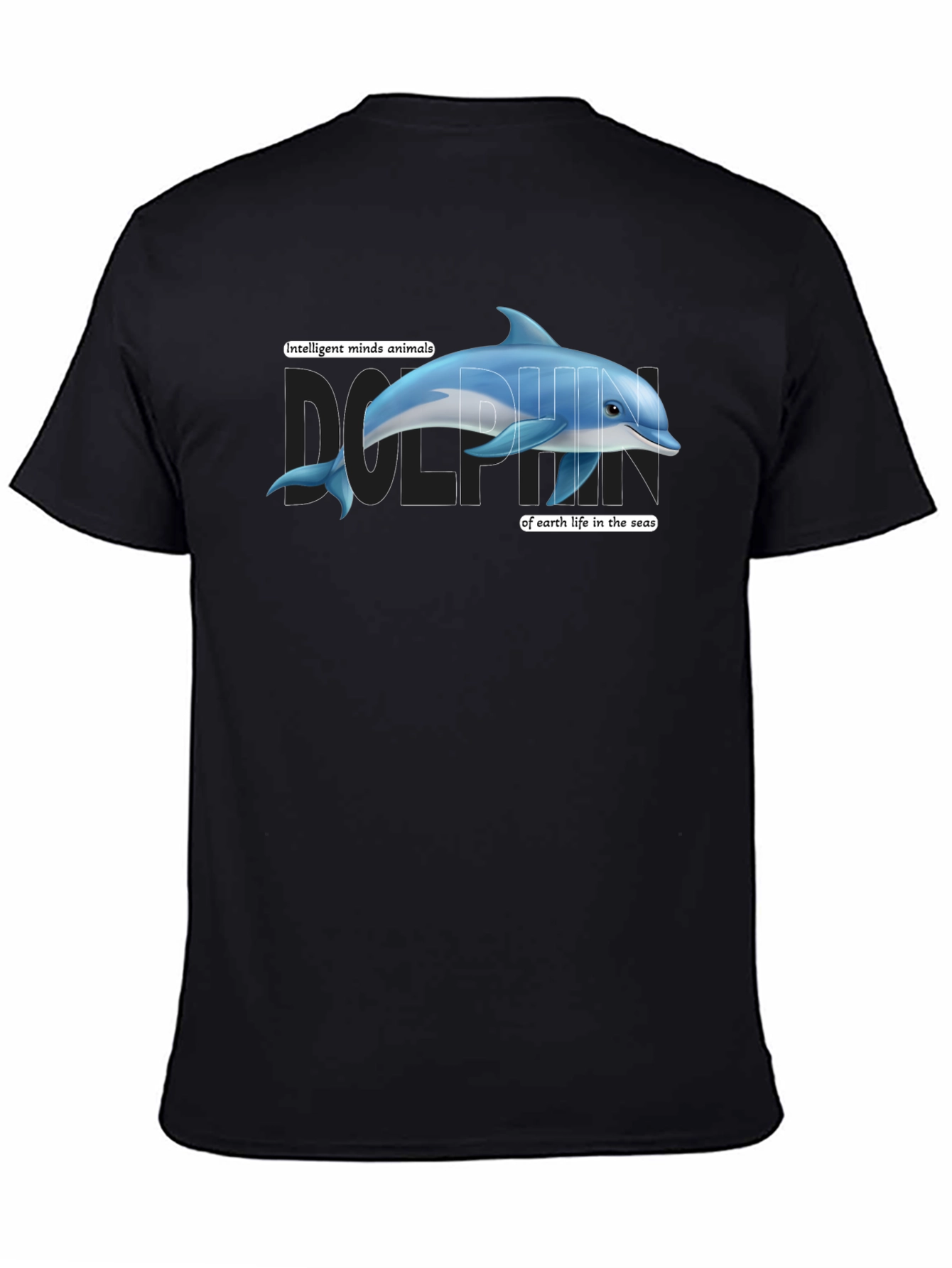 Dolphin Graphic Tee - Intelligent Minds Animals