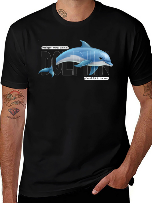 Dolphin Graphic Tee - Intelligent Minds Animals