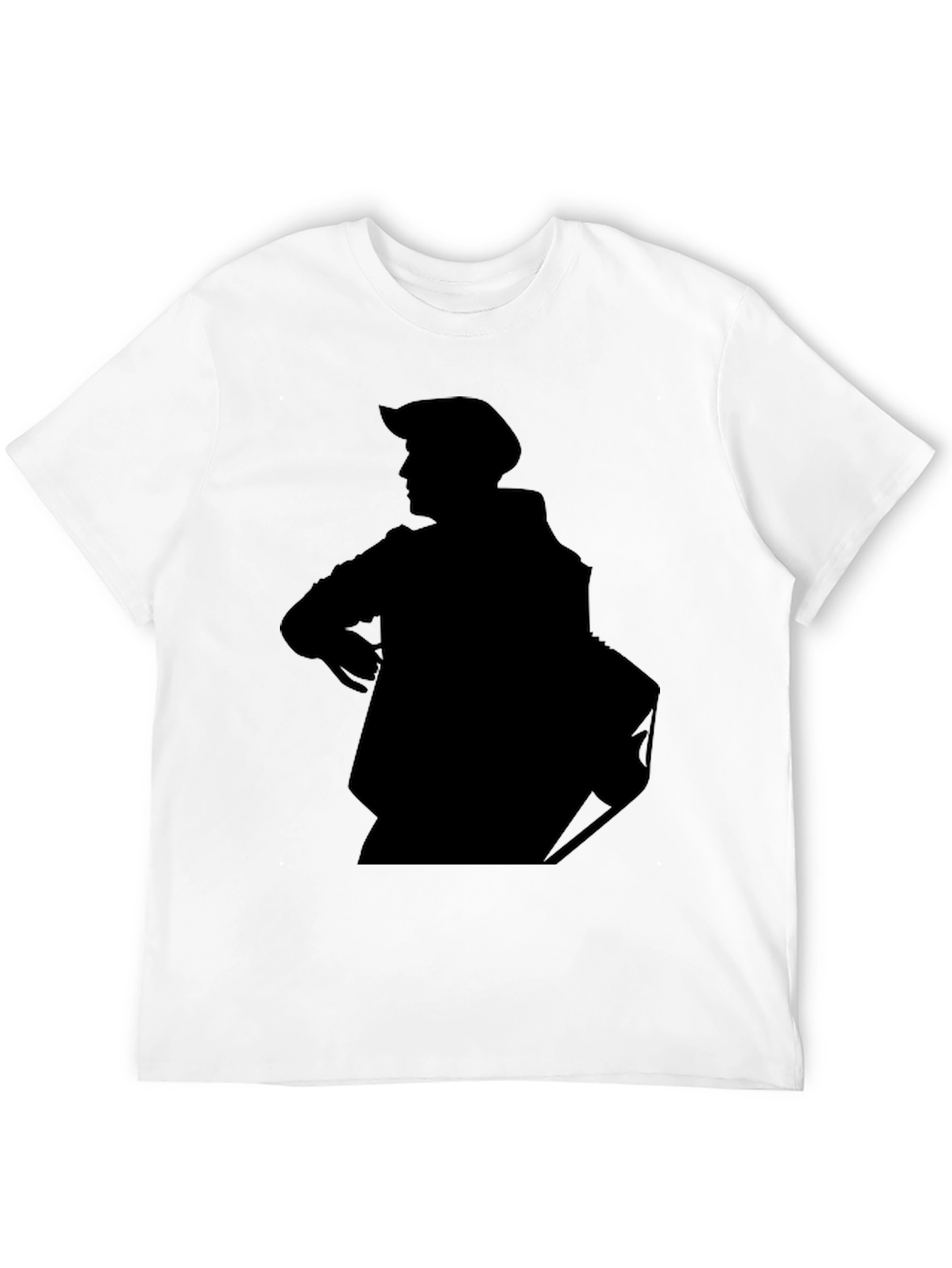 Silhouette Graphic Tee - Mens Black T-Shirt