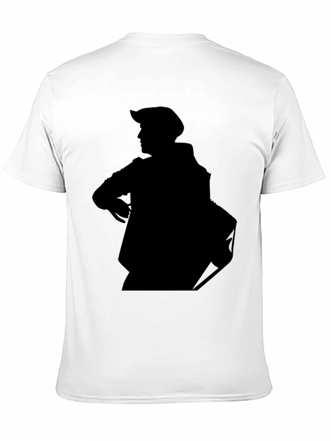 Silhouette Graphic Tee - Mens Black T-Shirt