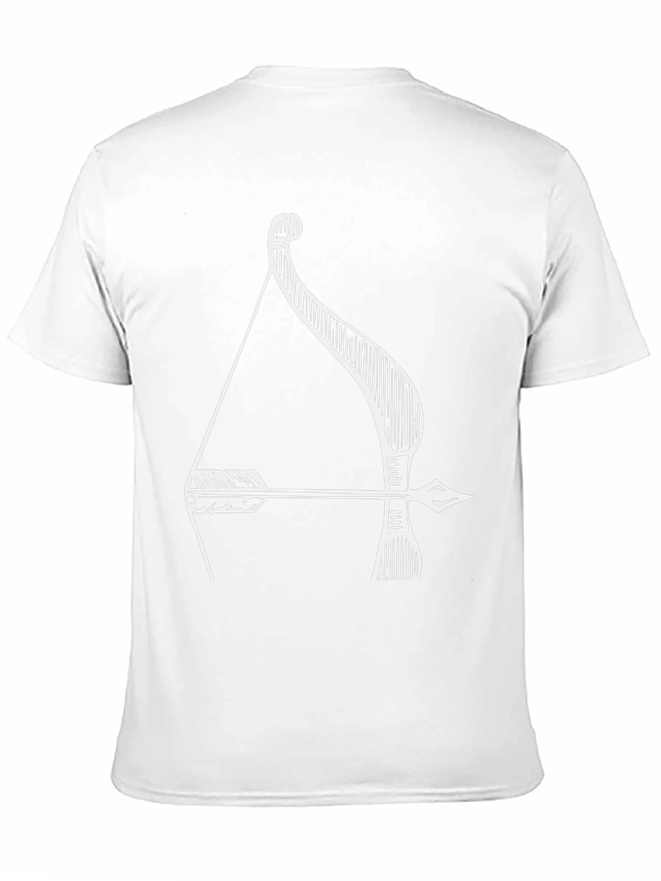 Archer Bow & Arrow Graphic Tee - Black Cotton