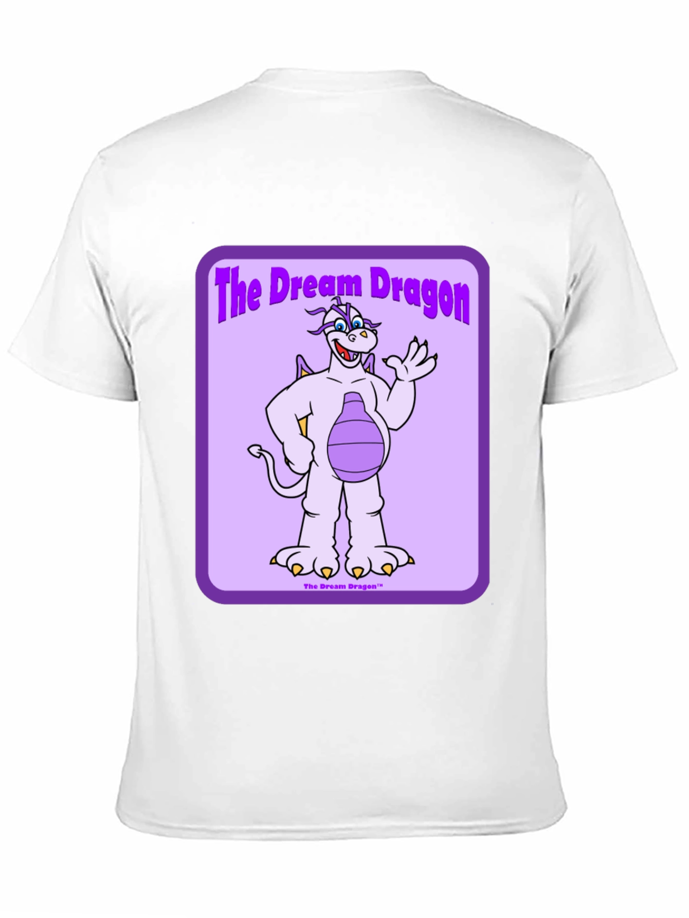 The Dream Dragon Graphic Tee - Black Cotton T-Shirt