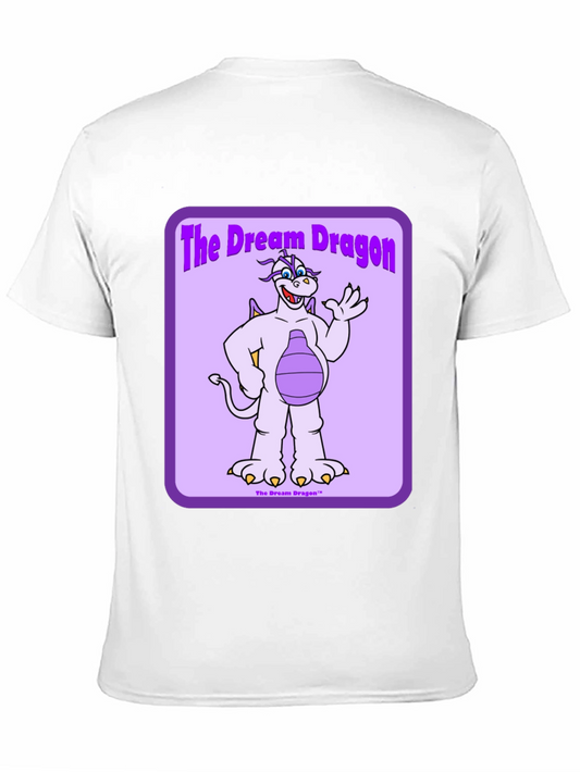 The Dream Dragon Graphic Tee - Black Cotton T-Shirt