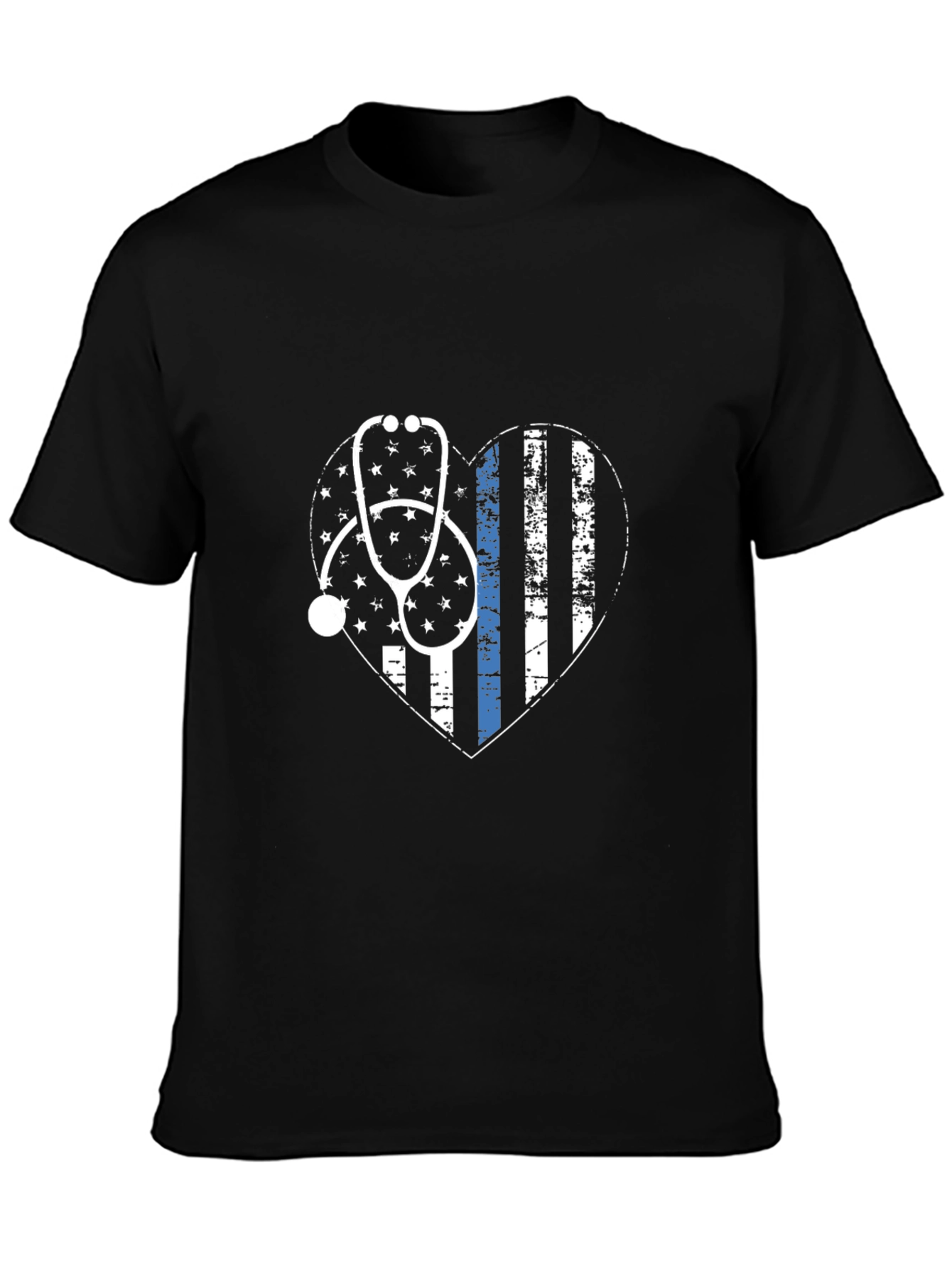 Nurse/Police Love Heart T-Shirt