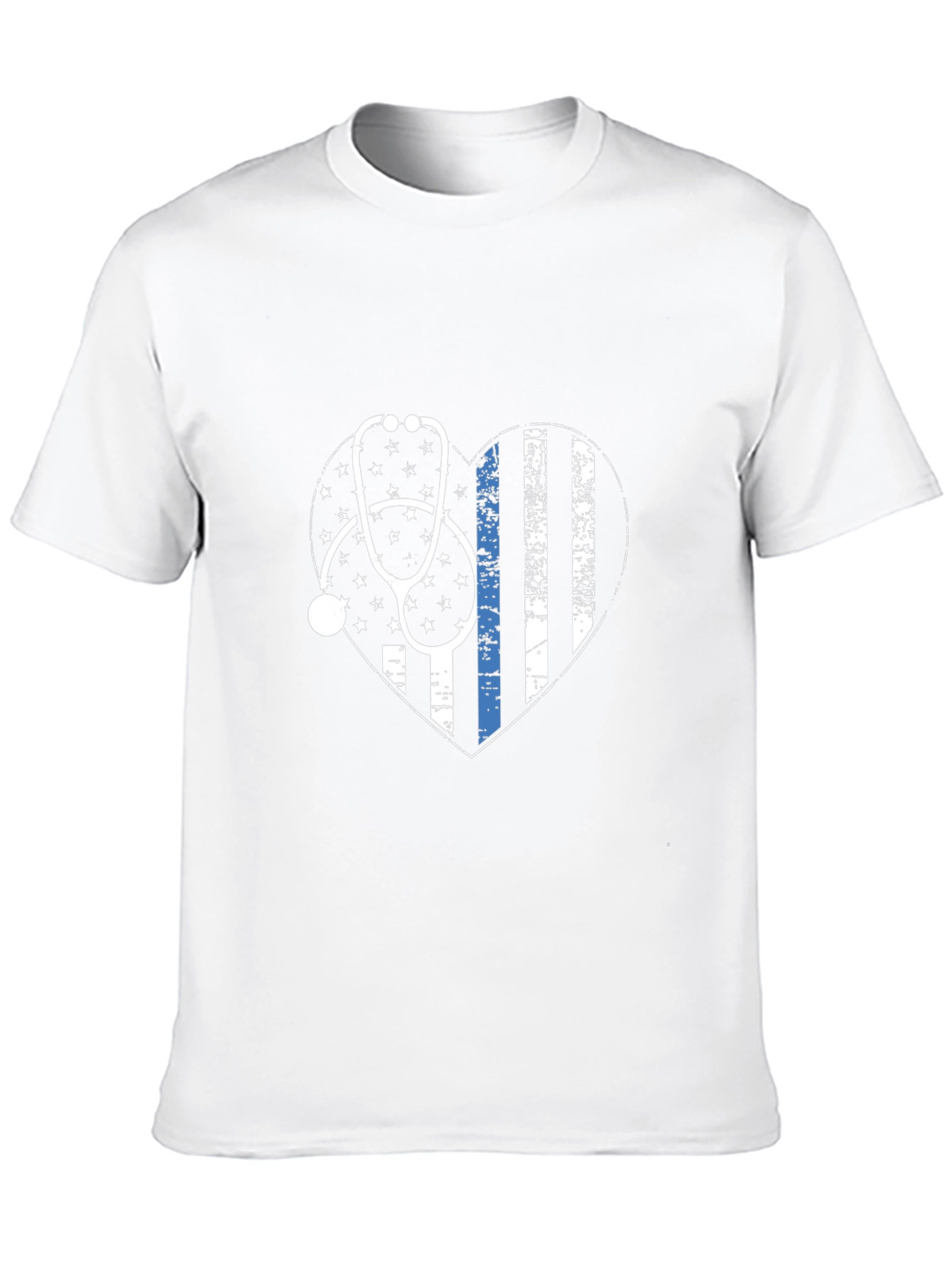 Nurse/Police Love Heart T-Shirt