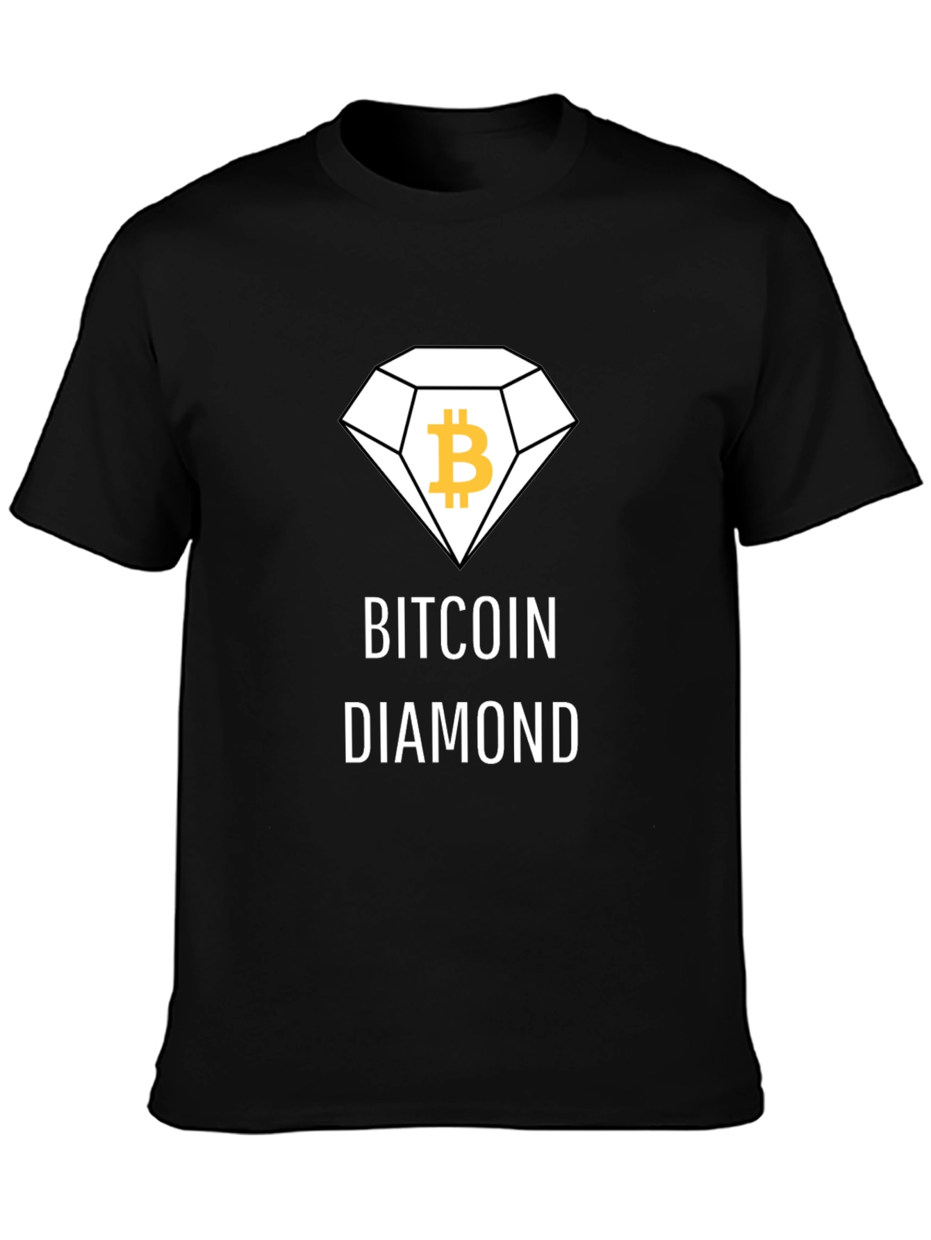 Bitcoin Diamond Black T-Shirt