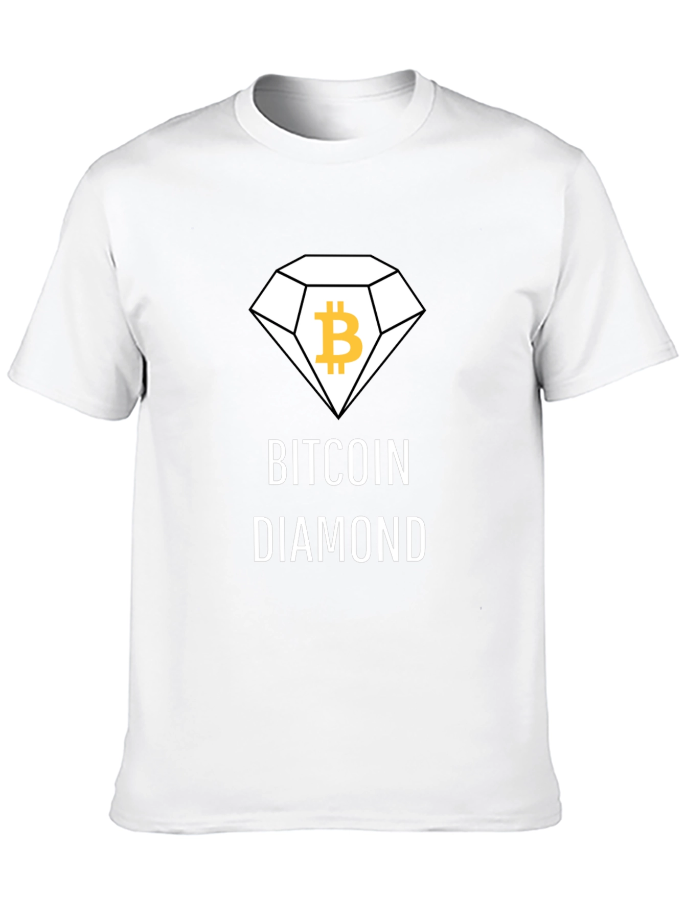 Bitcoin Diamond Black T-Shirt