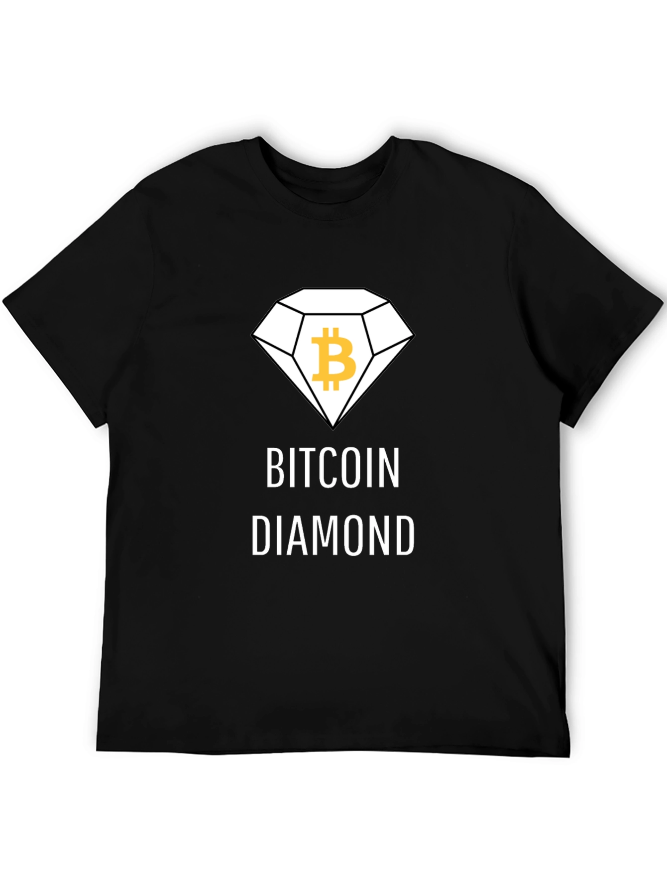 Bitcoin Diamond Black T-Shirt
