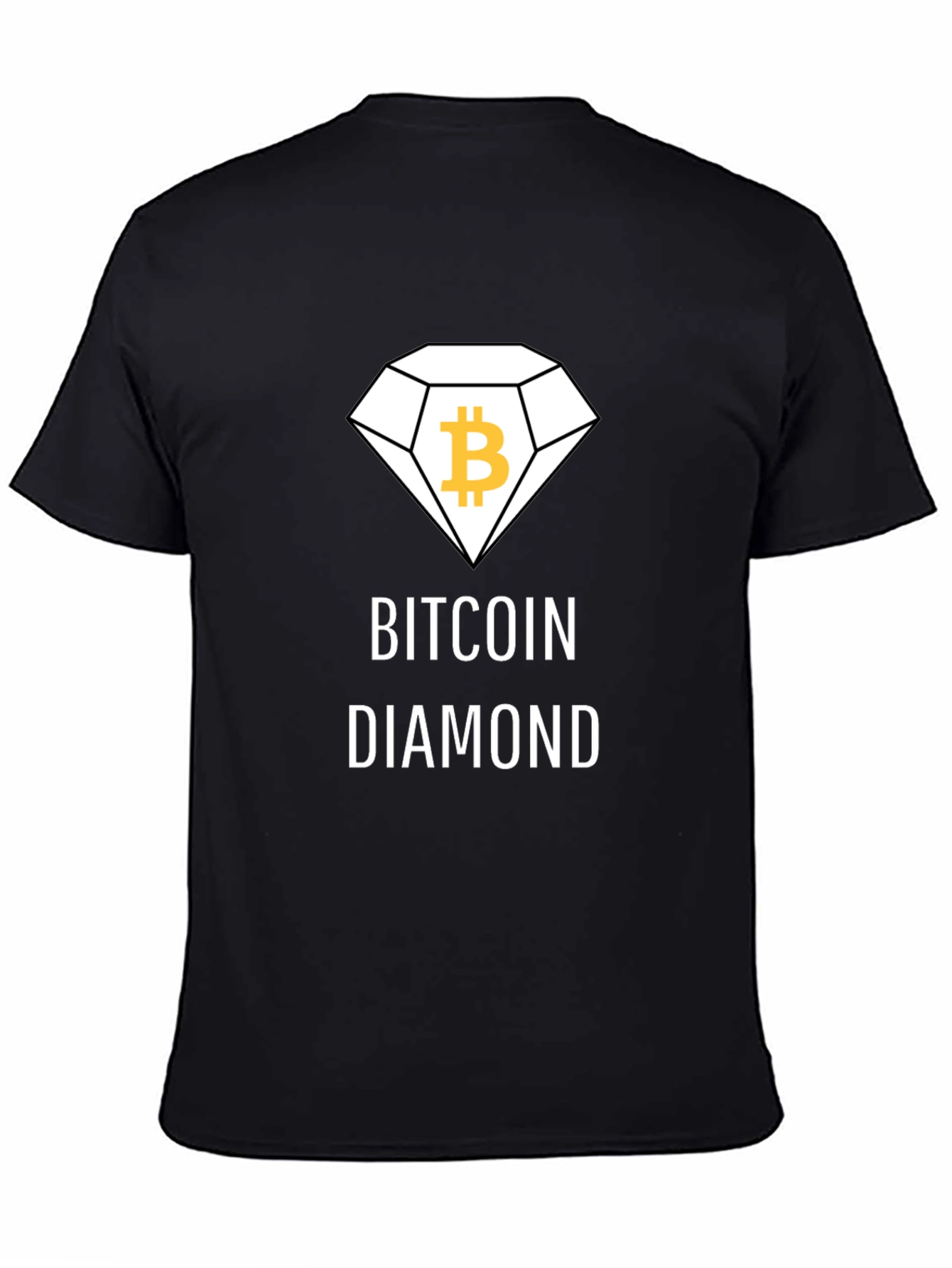 Bitcoin Diamond Black T-Shirt