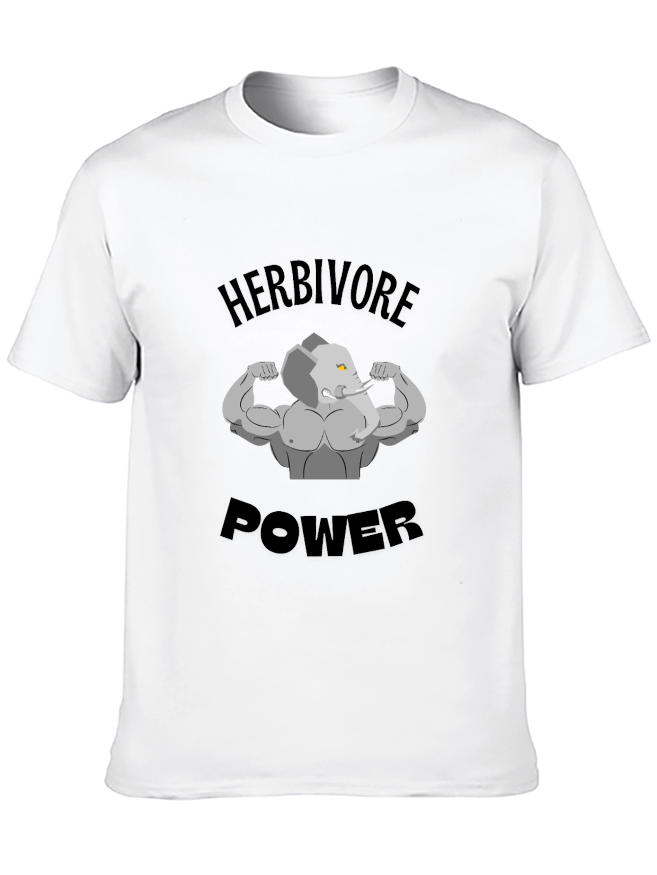 Herbivore Power T-Shirt - Elephant Gym