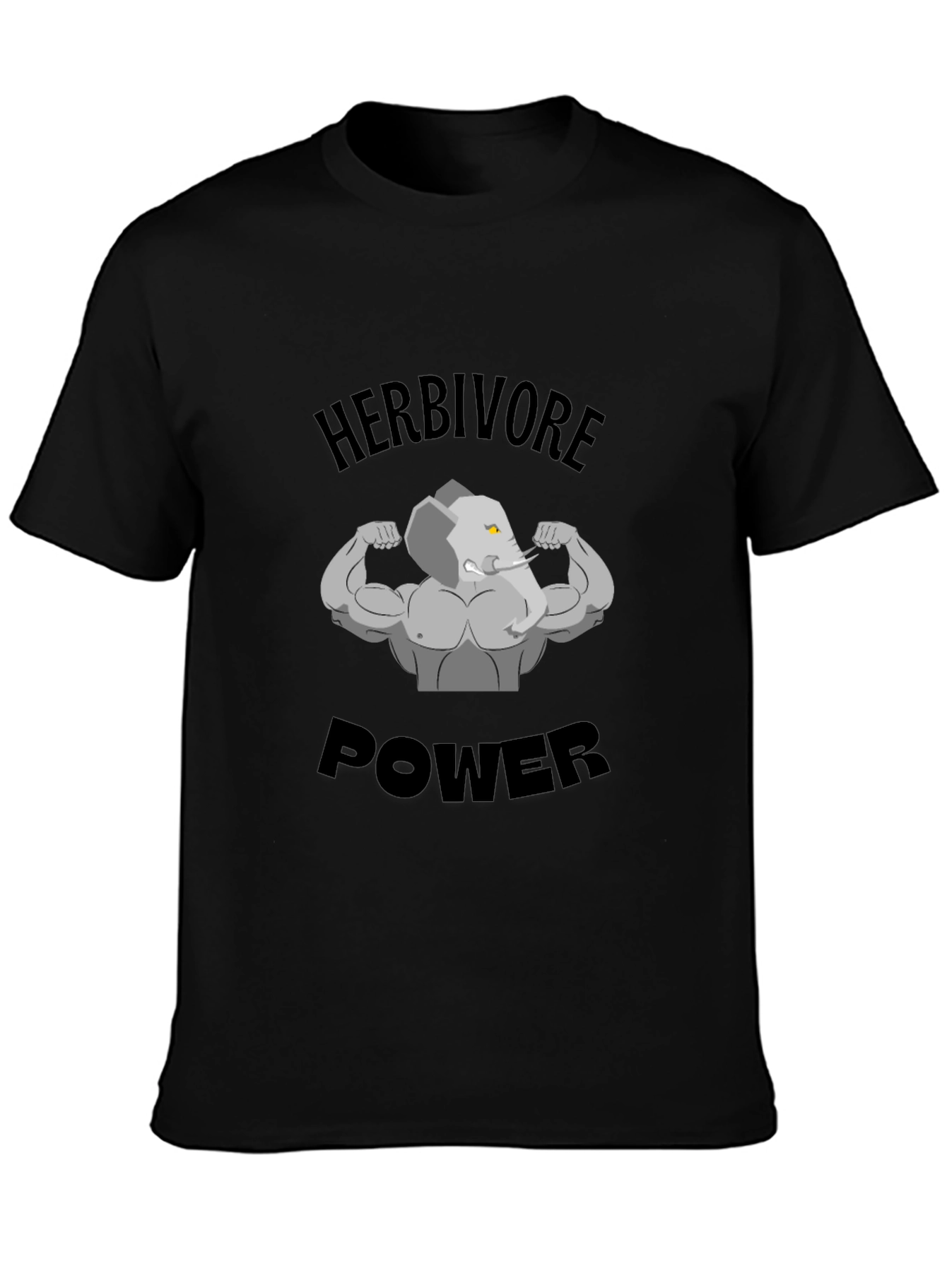 Herbivore Power T-Shirt - Elephant Gym