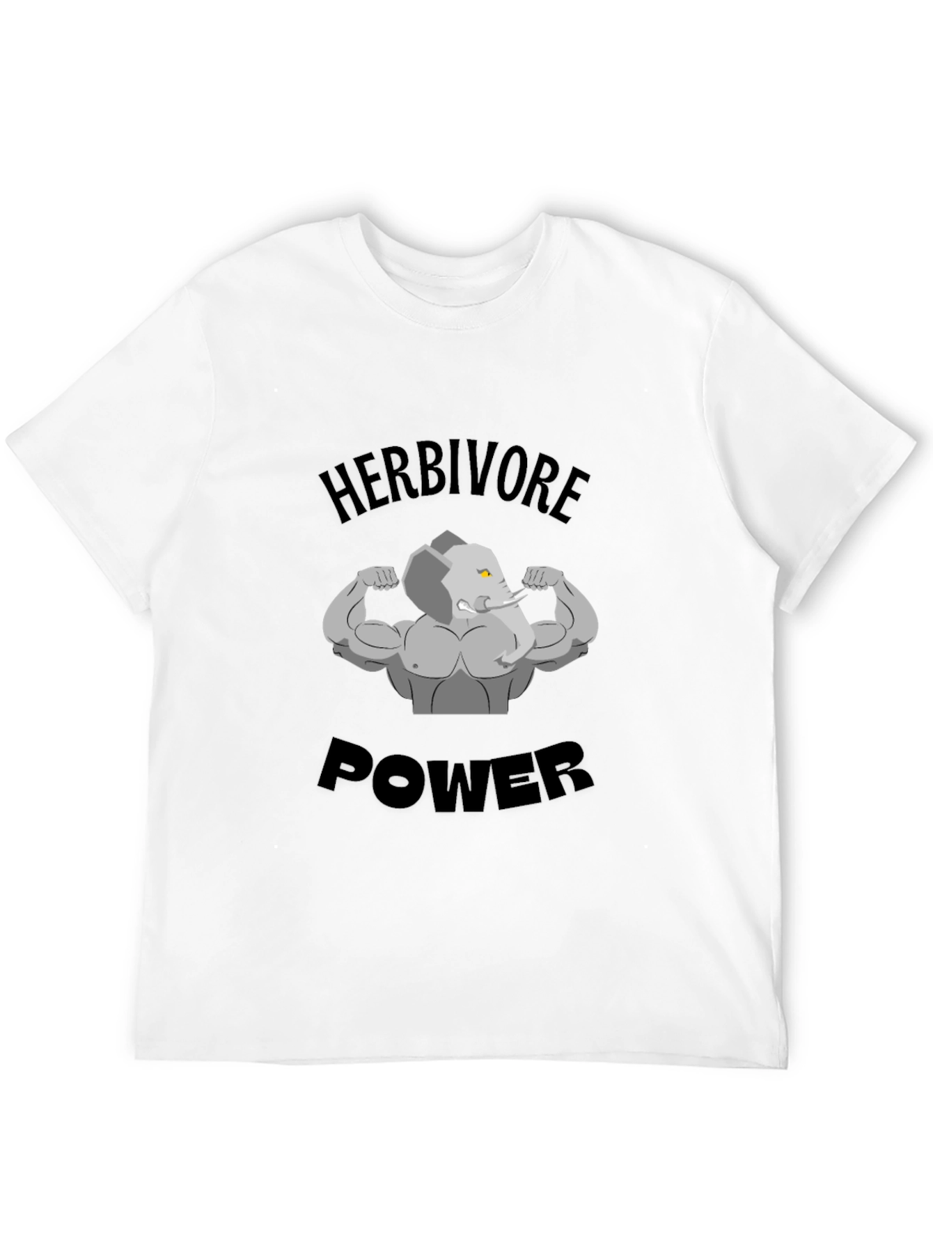Herbivore Power T-Shirt - Elephant Gym