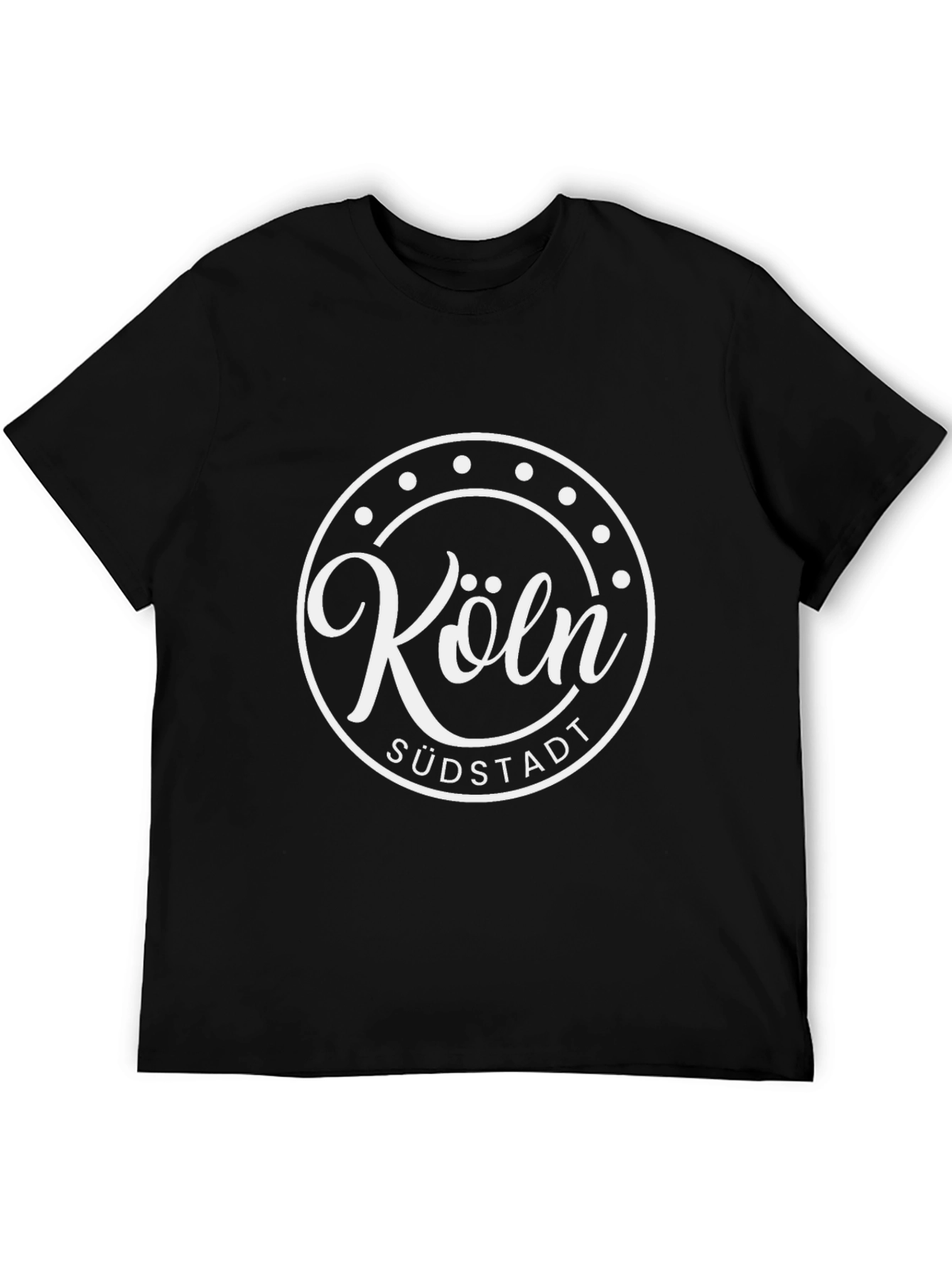 Köln Südstadt Black T-Shirt