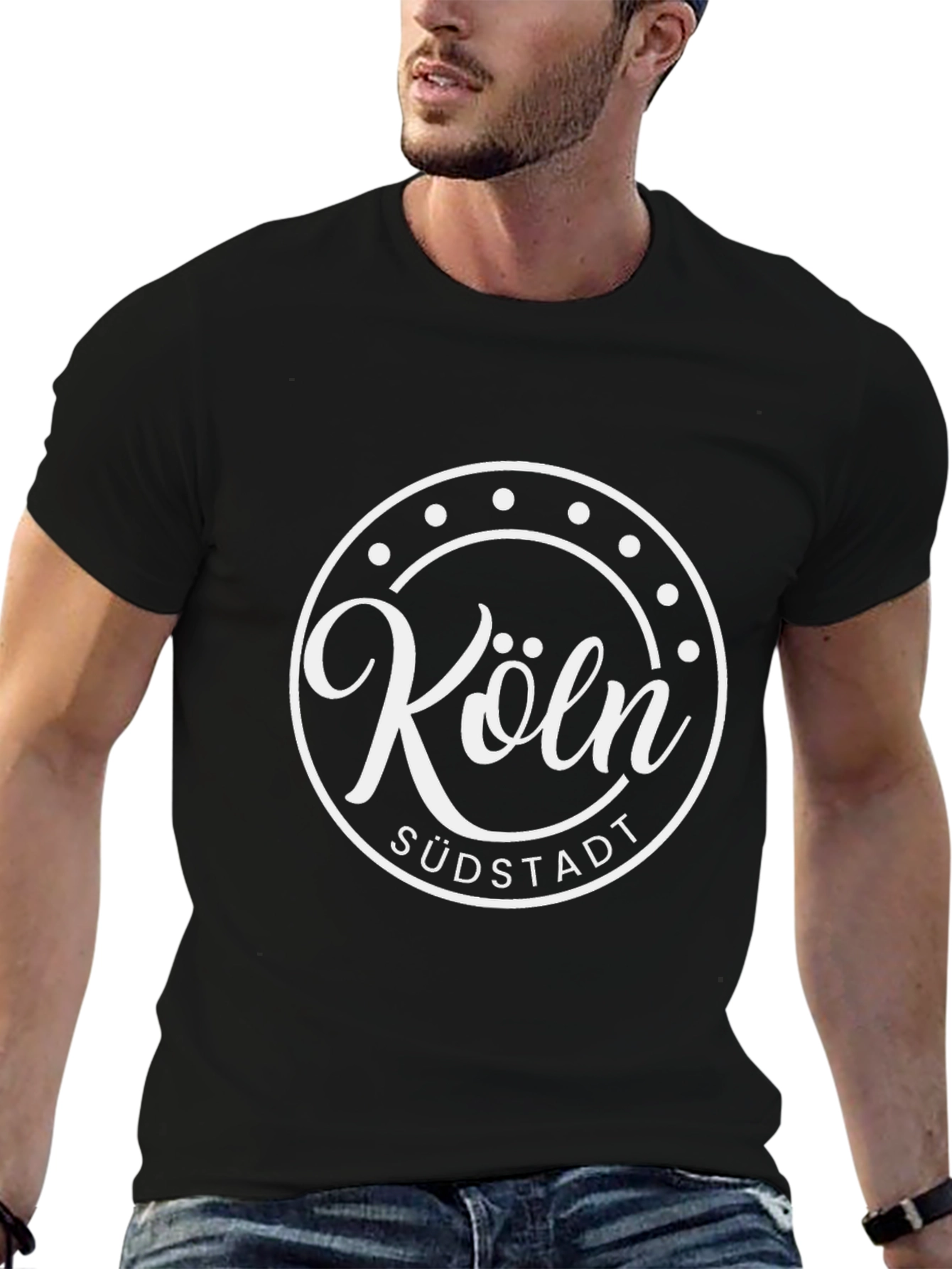 Köln Südstadt Black T-Shirt