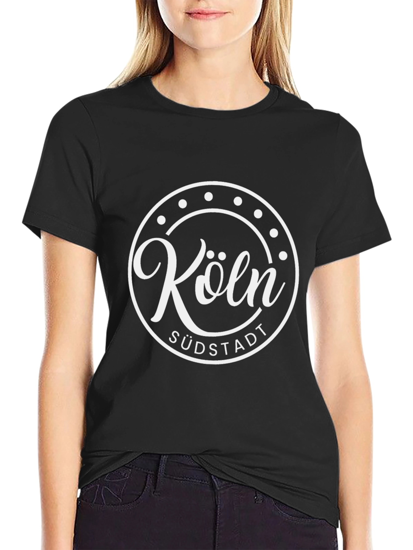 Köln Südstadt Black T-Shirt