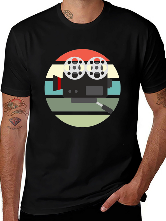 Vintage Retro Camera Graphic Tee