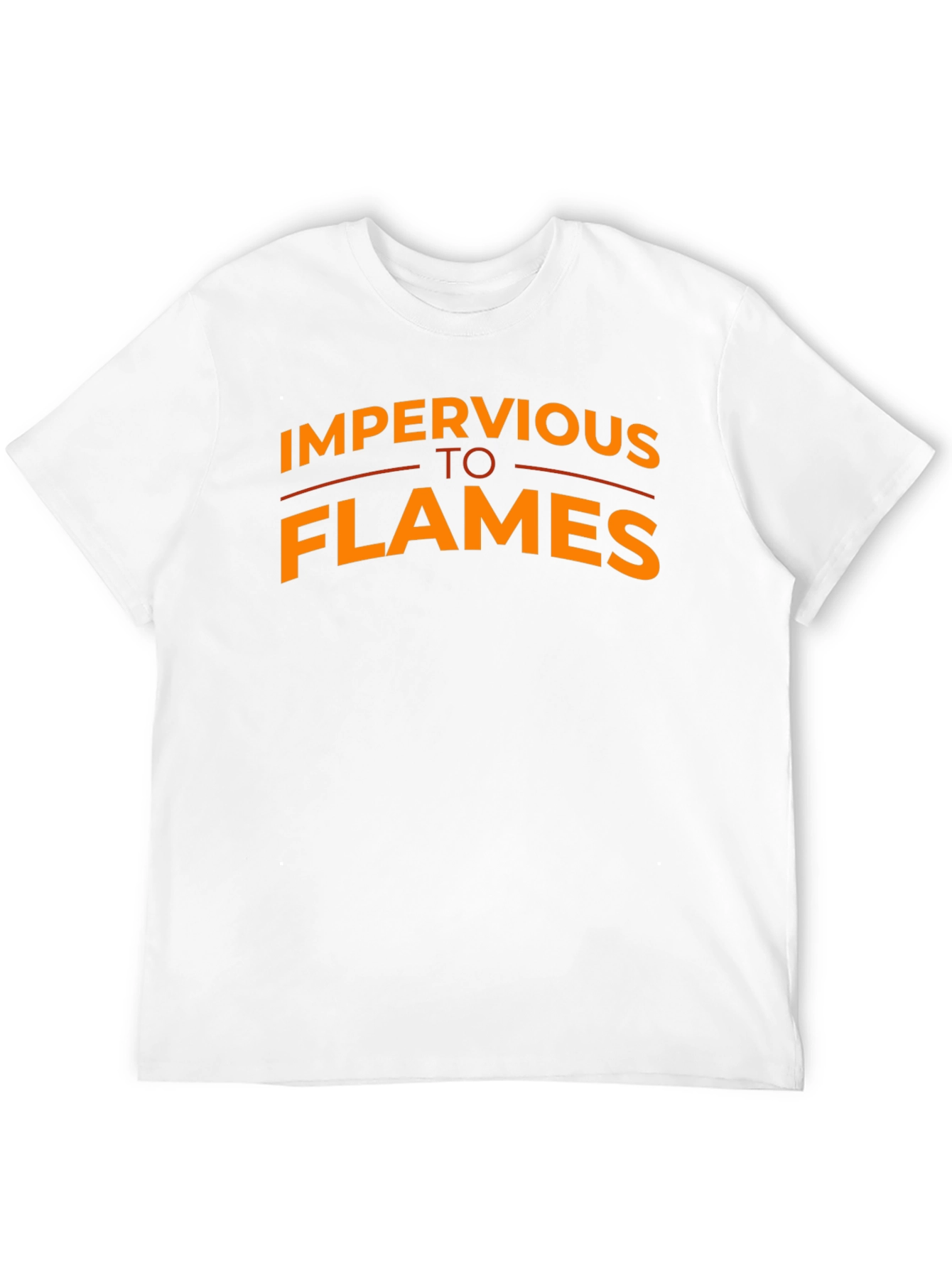 Impervious To Flames Graphic Tee - Black