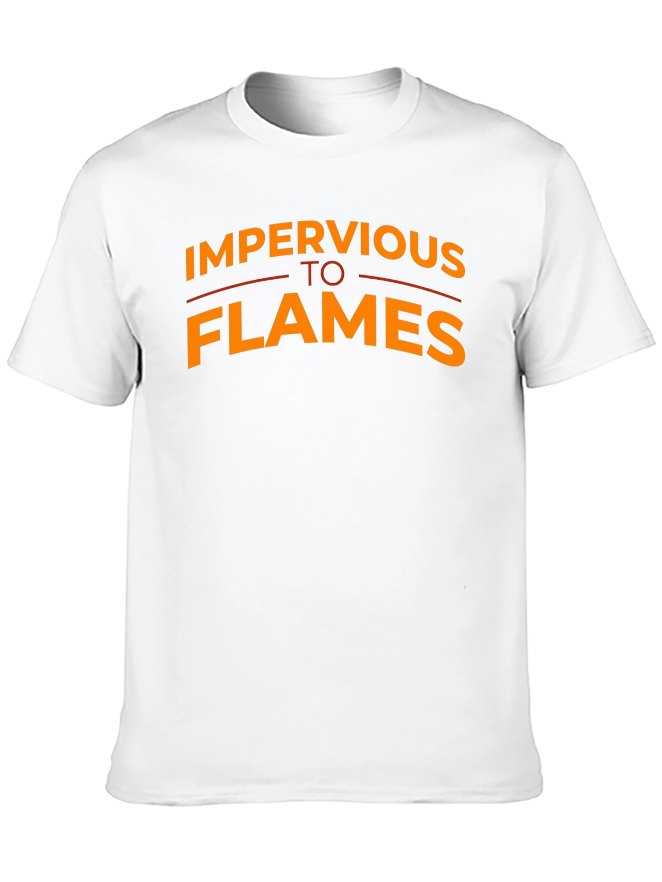 Impervious To Flames Graphic Tee - Black